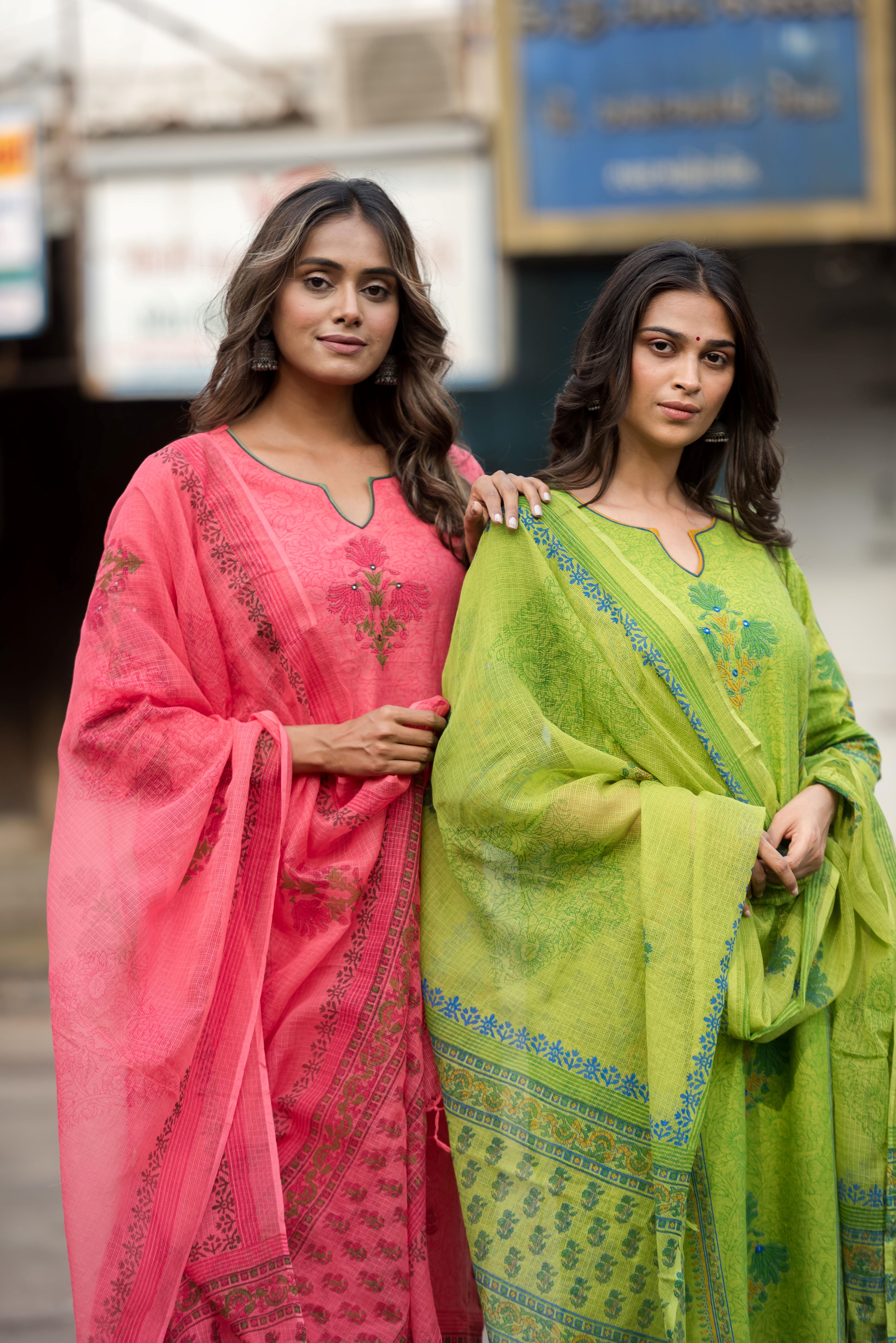 A Graceful Pich South Cotton Salwar Suit