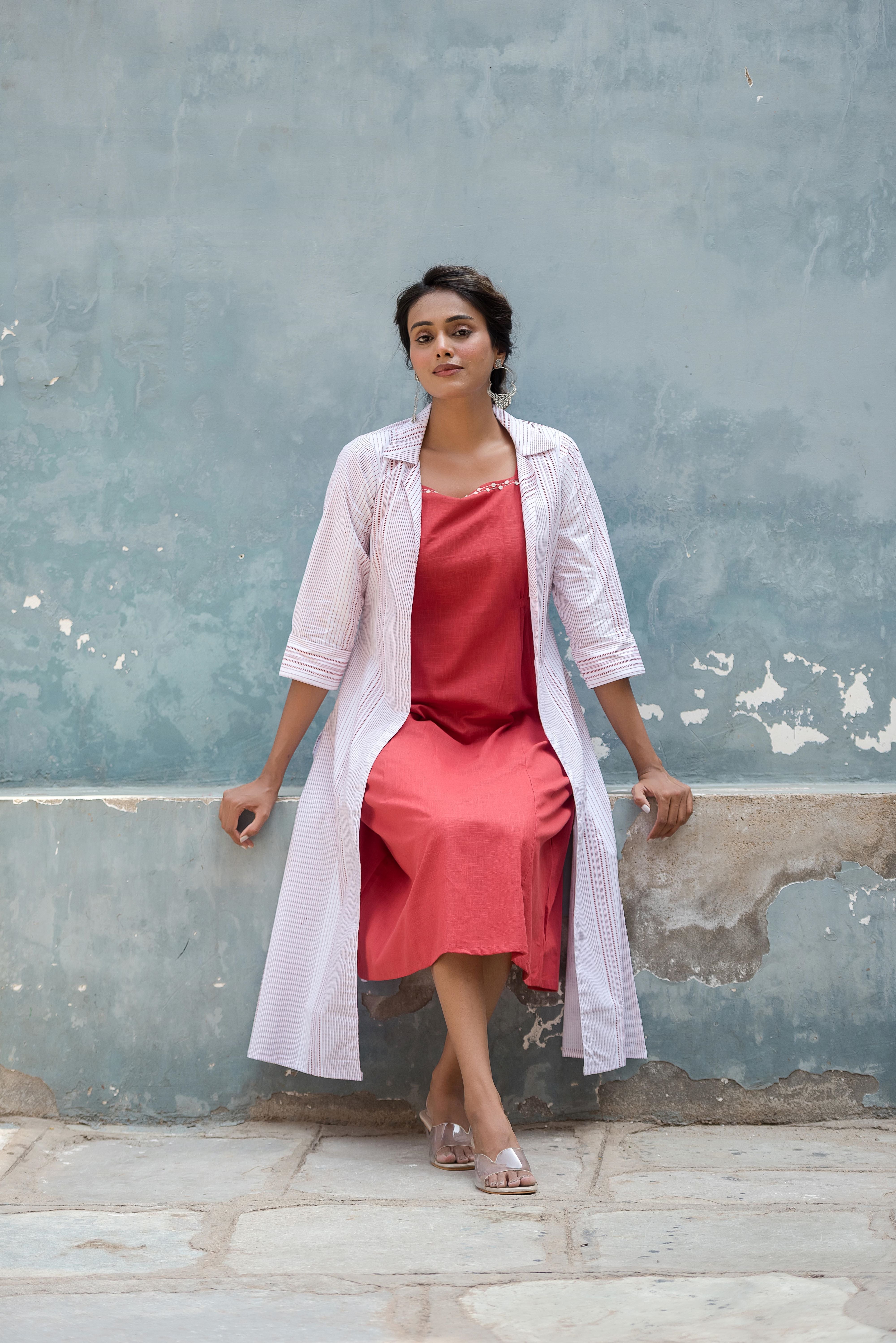 Classic Red Kali Dress