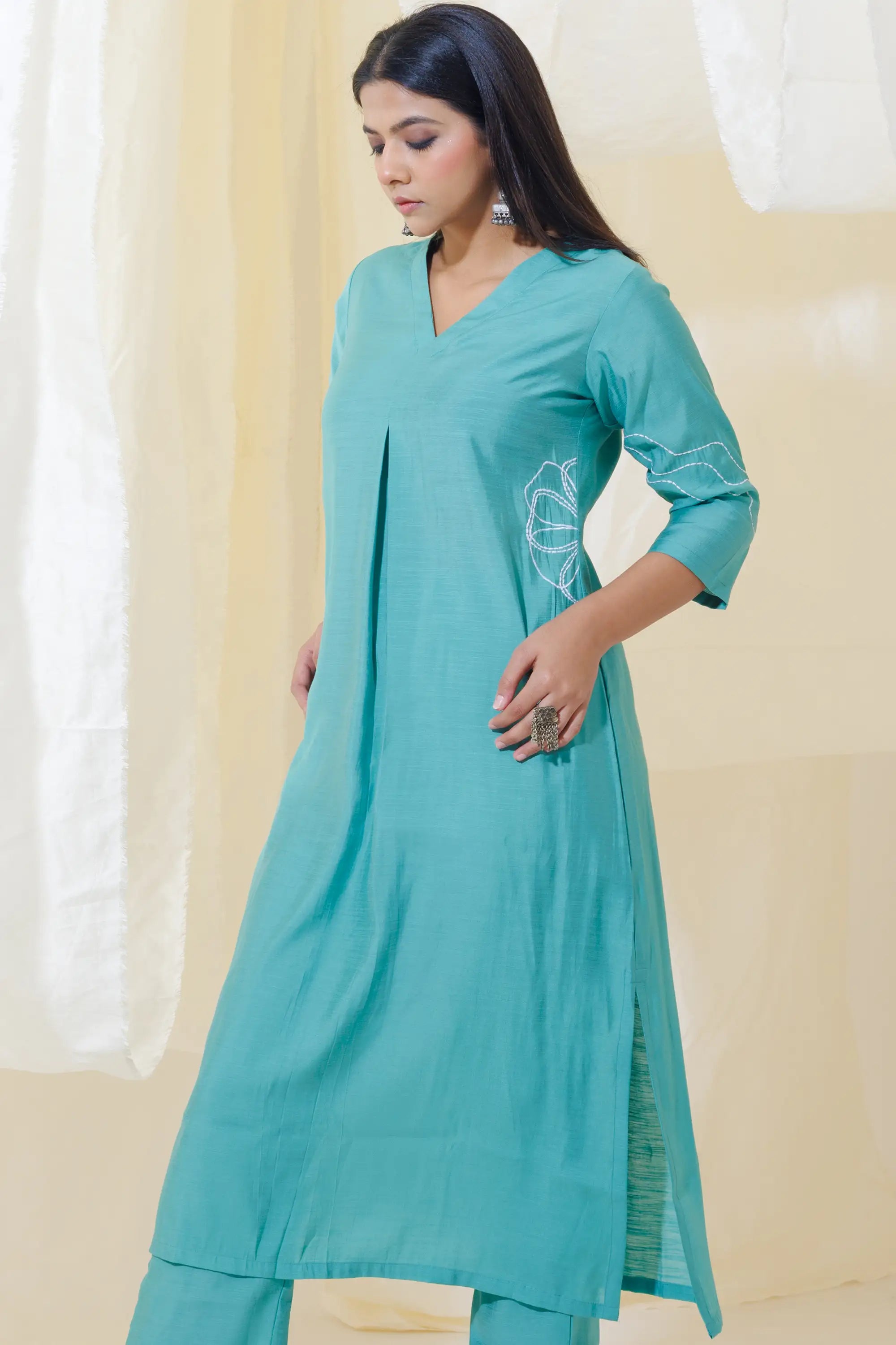 Mint Green Aline Co-ord Set