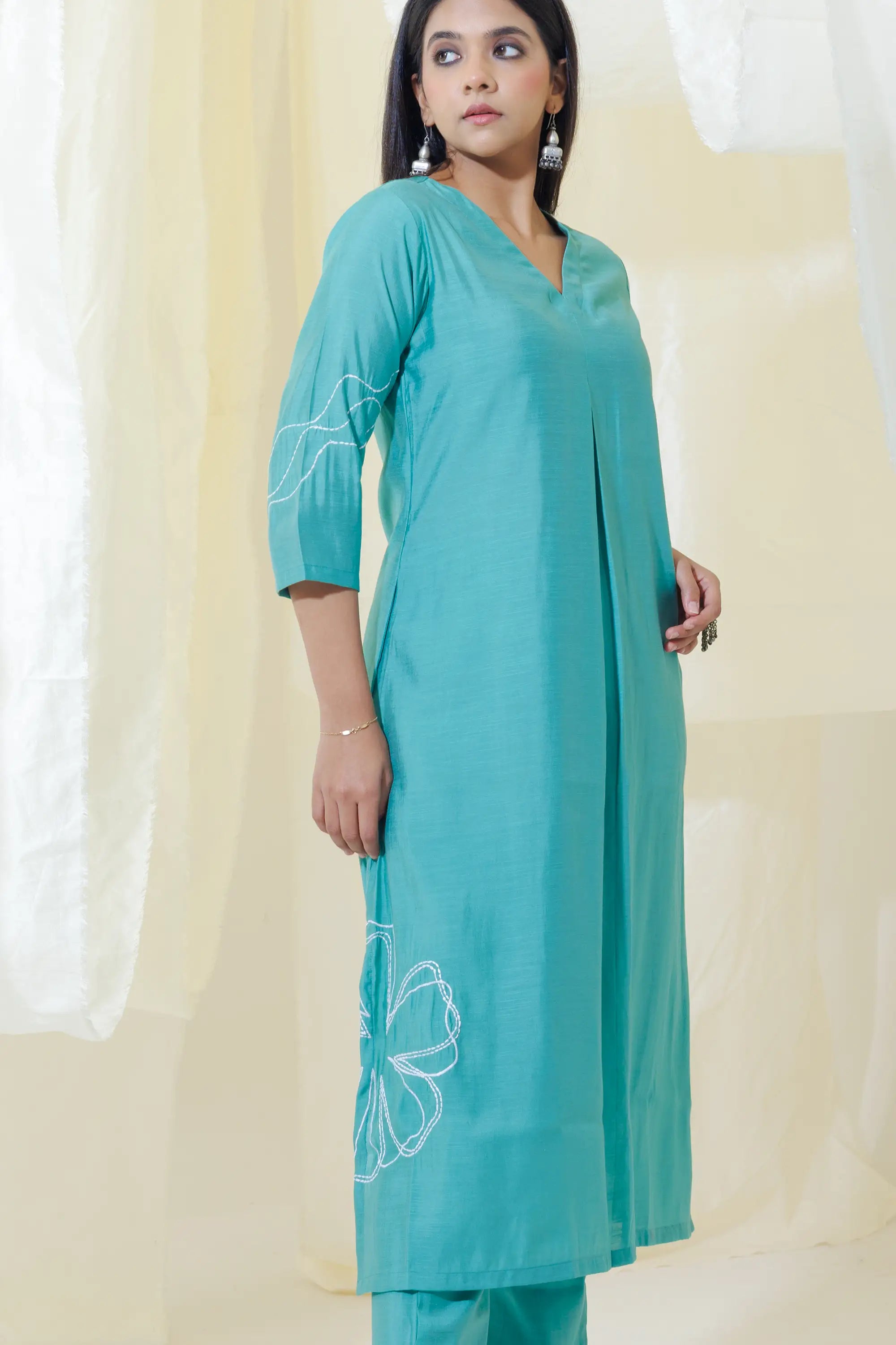 Mint Green Aline Co-ord Set