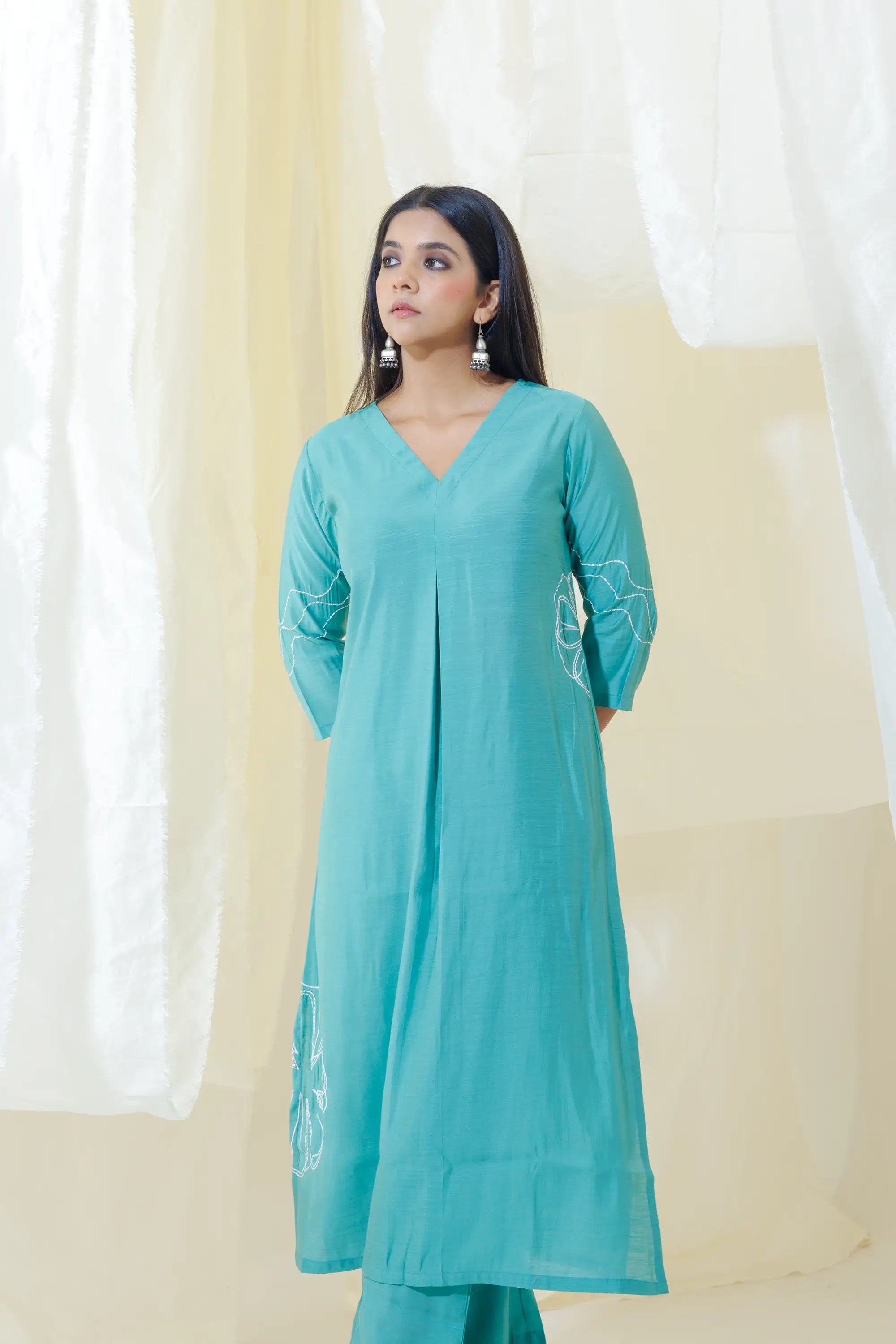 Mint Green Aline Co-ord Set