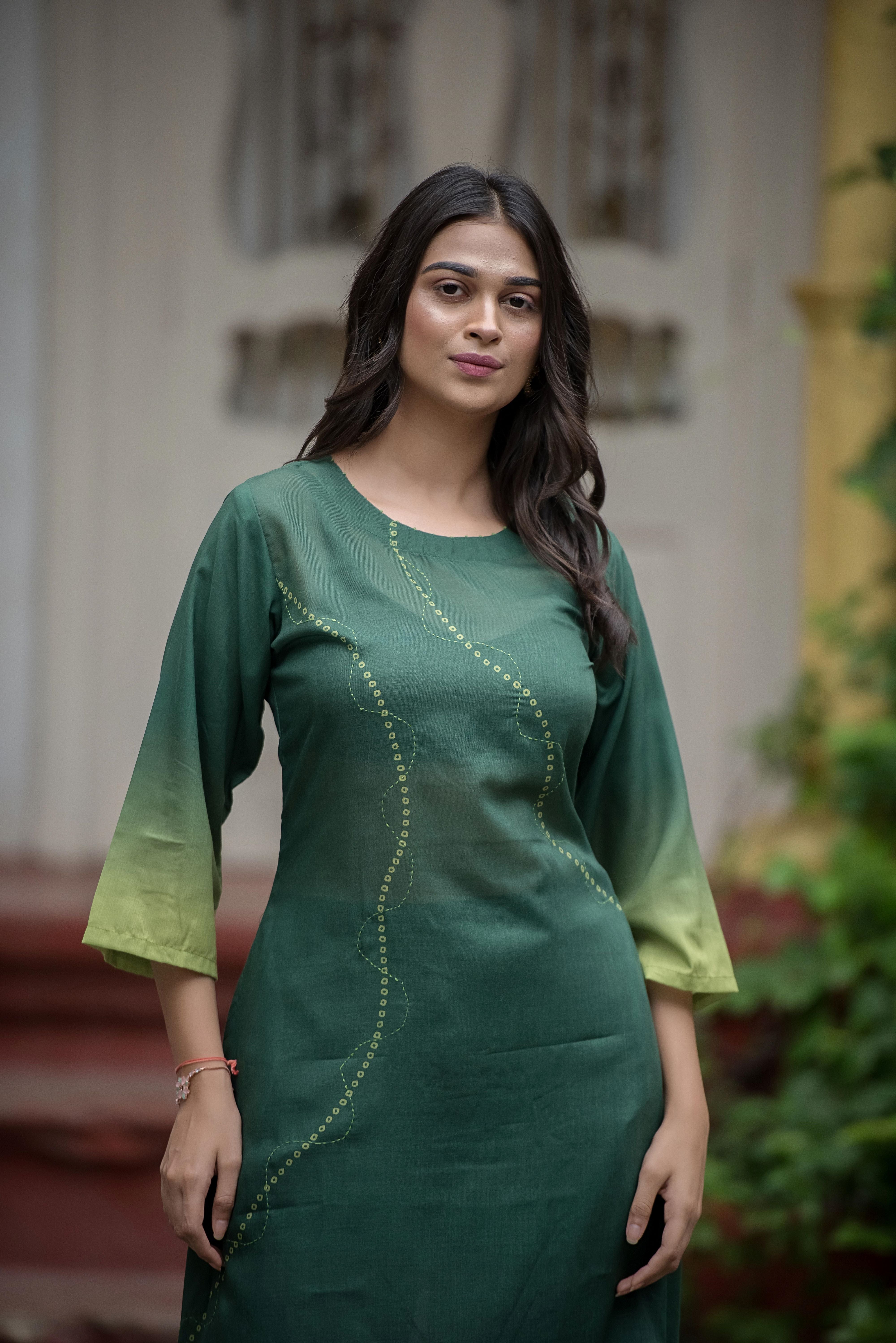 Graceful Green Co-ord Set
