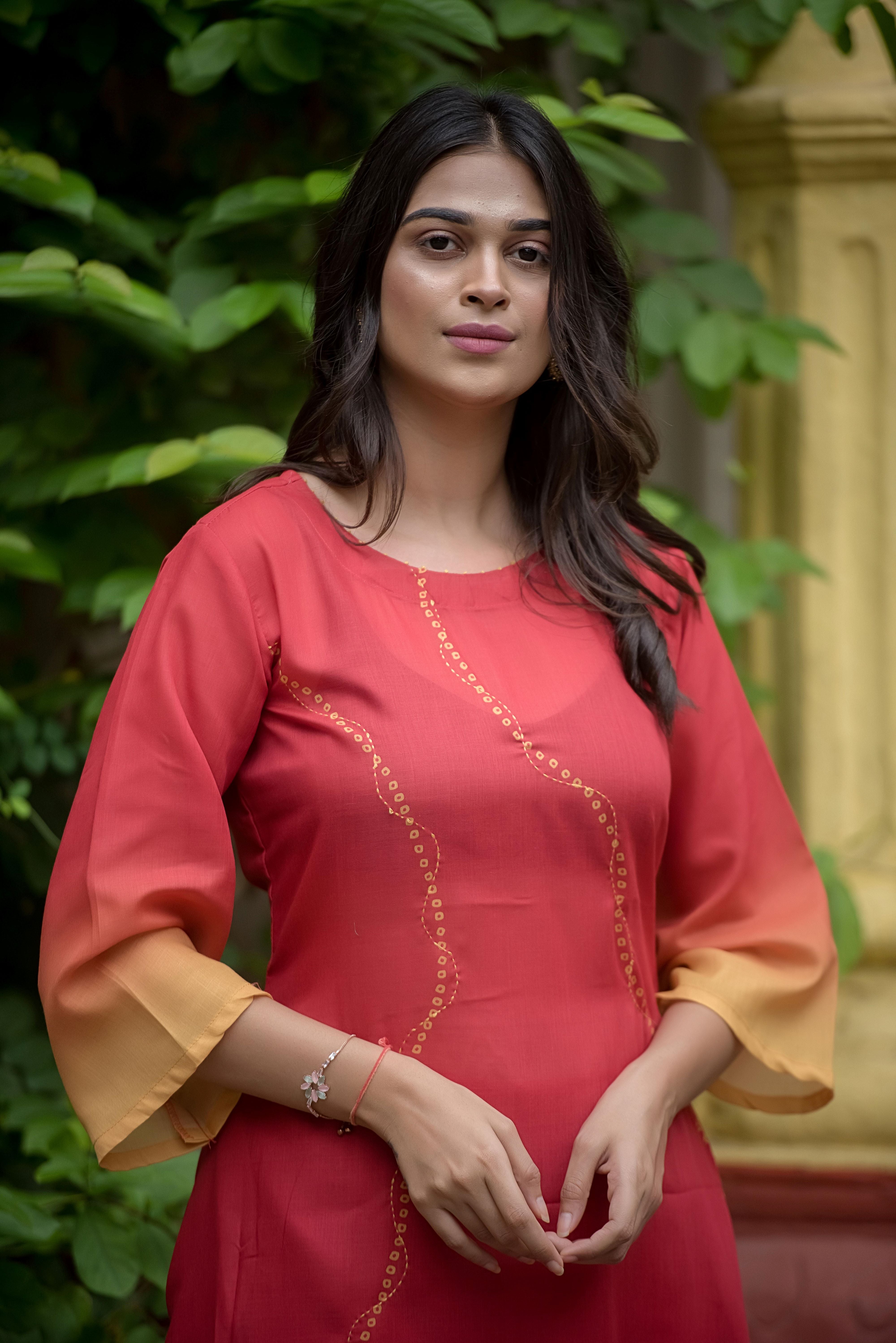 Classic Orange Co-ord Set