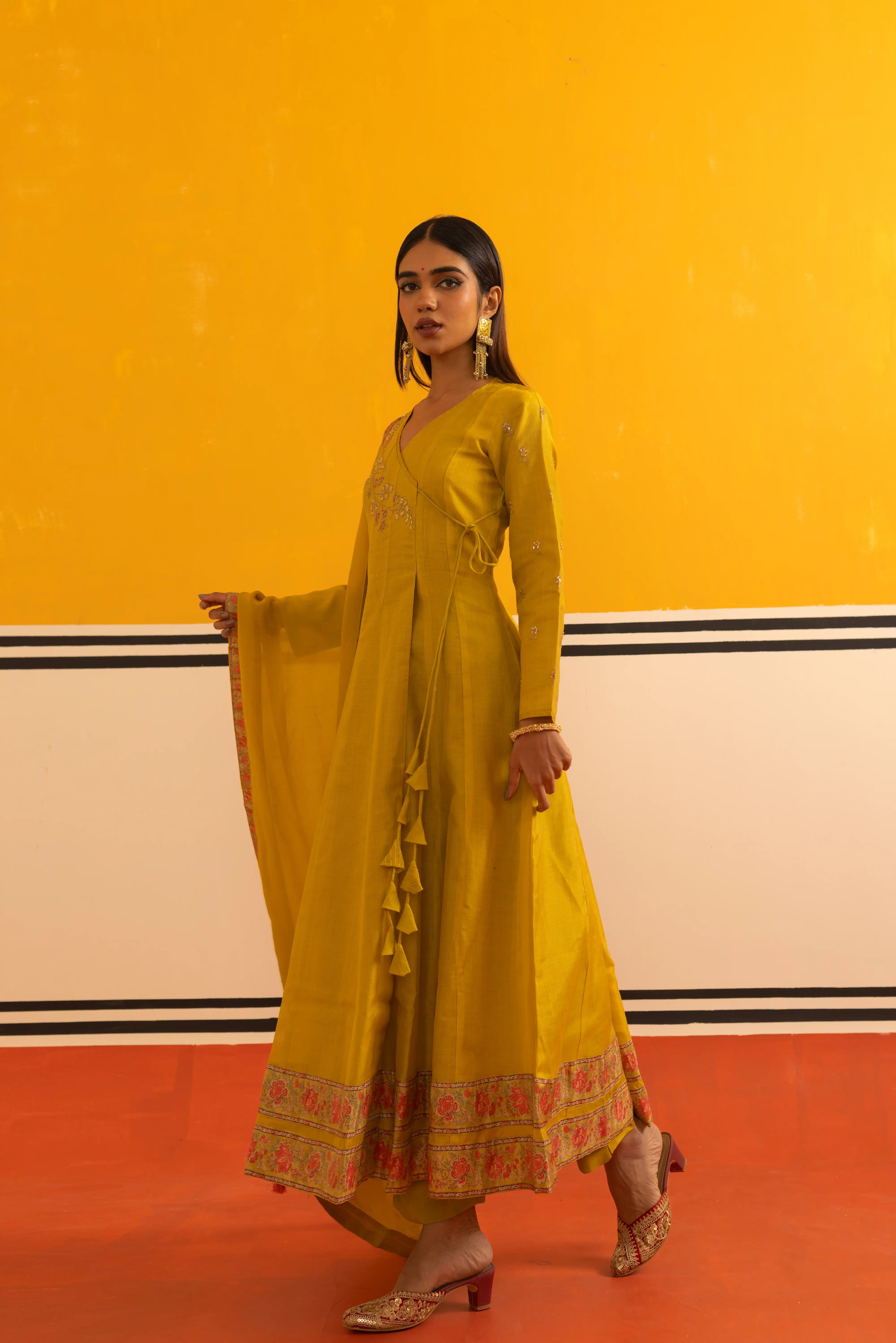 Lemon Flair Suit Set