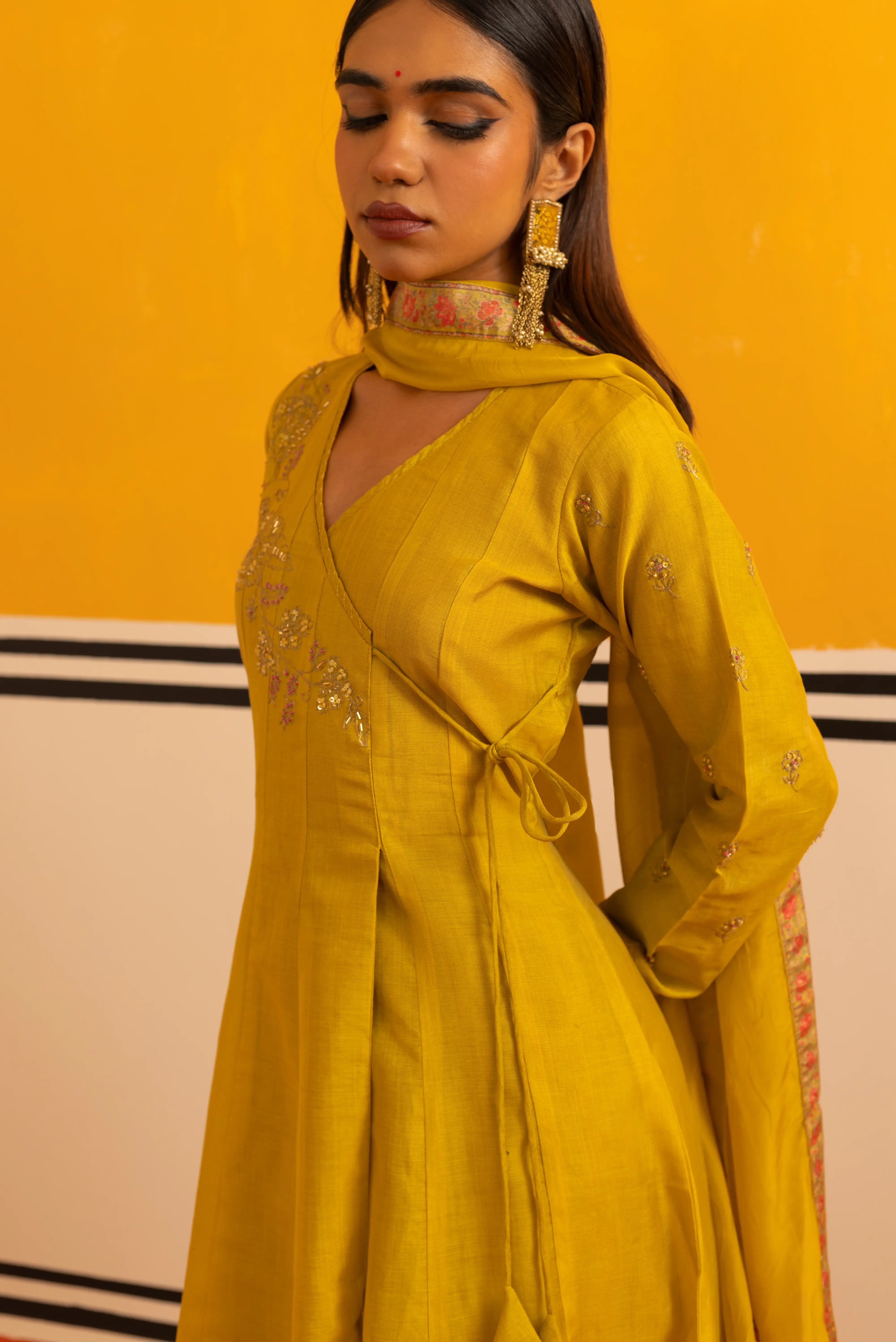 Lemon Flair Suit Set