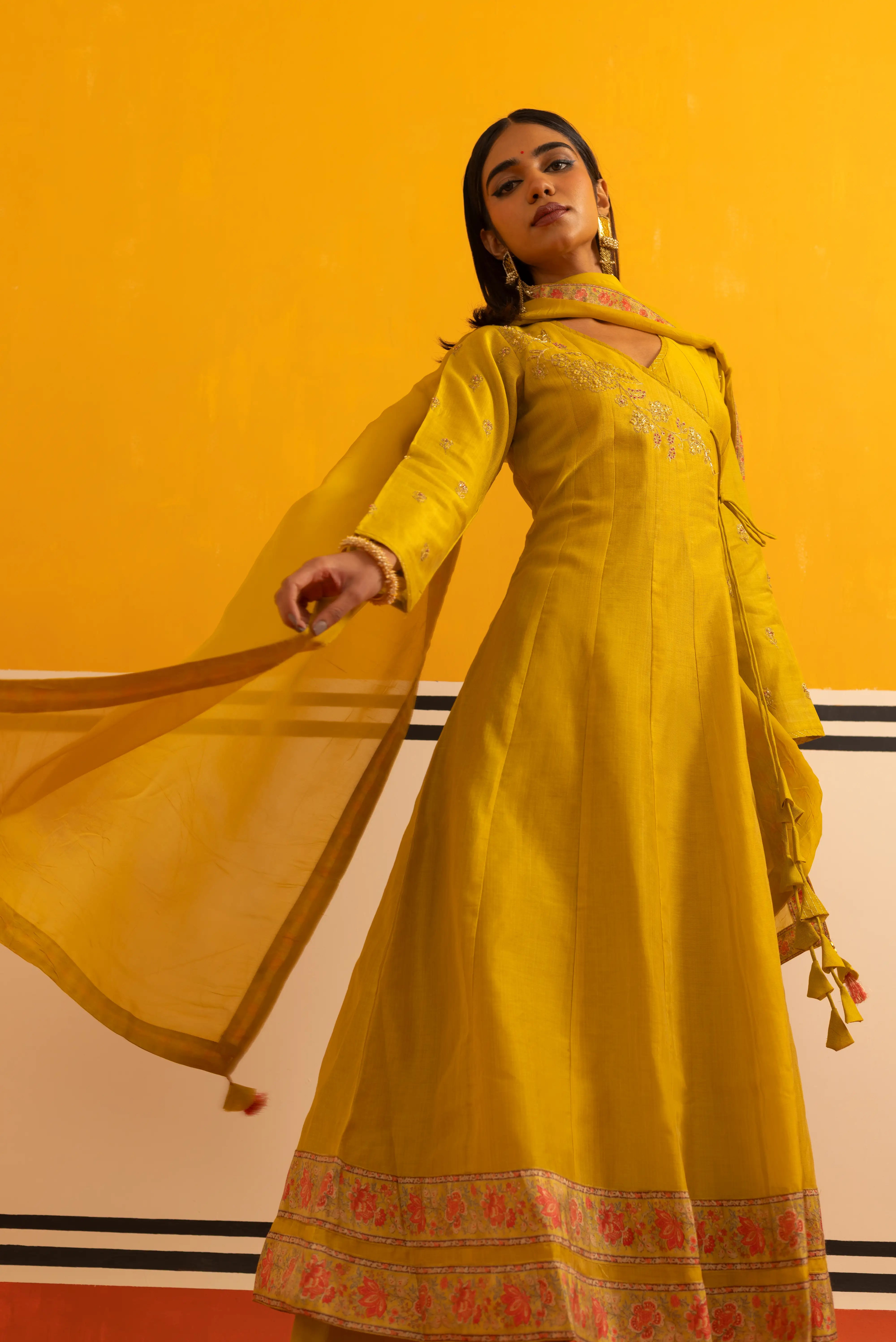 Lemon Flair Suit Set