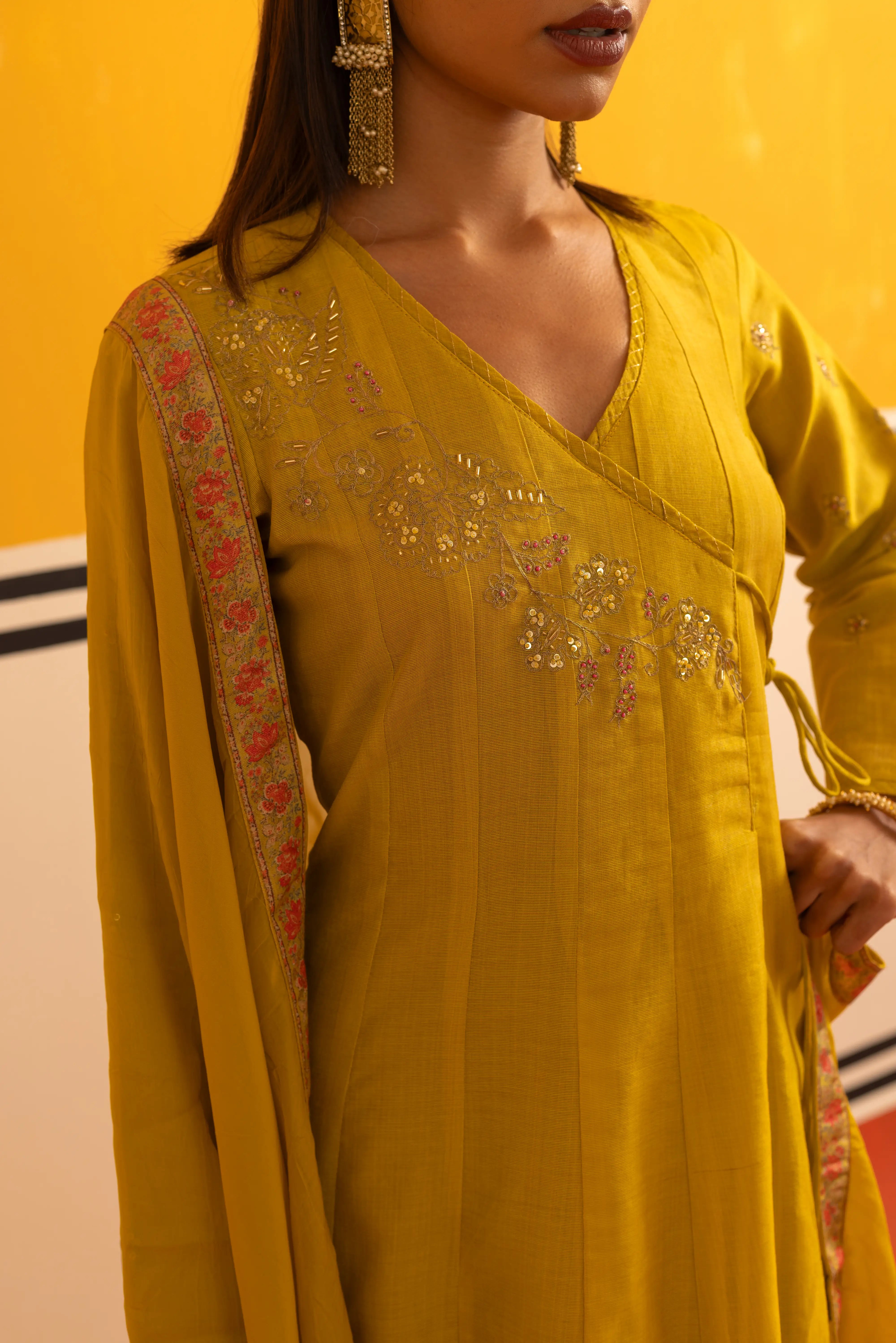 Lemon Flair Suit Set