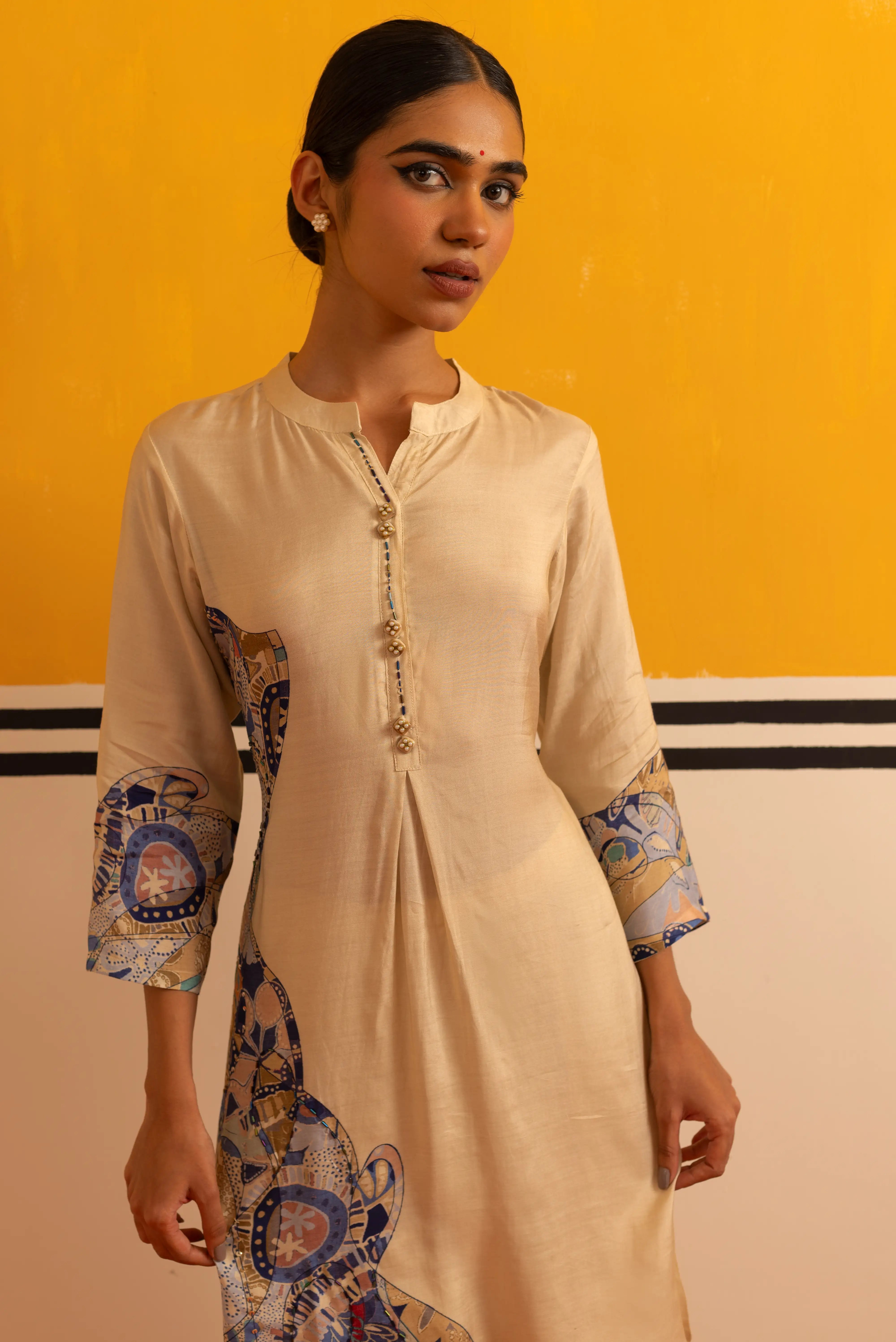 Blue Grey Co-ord Set