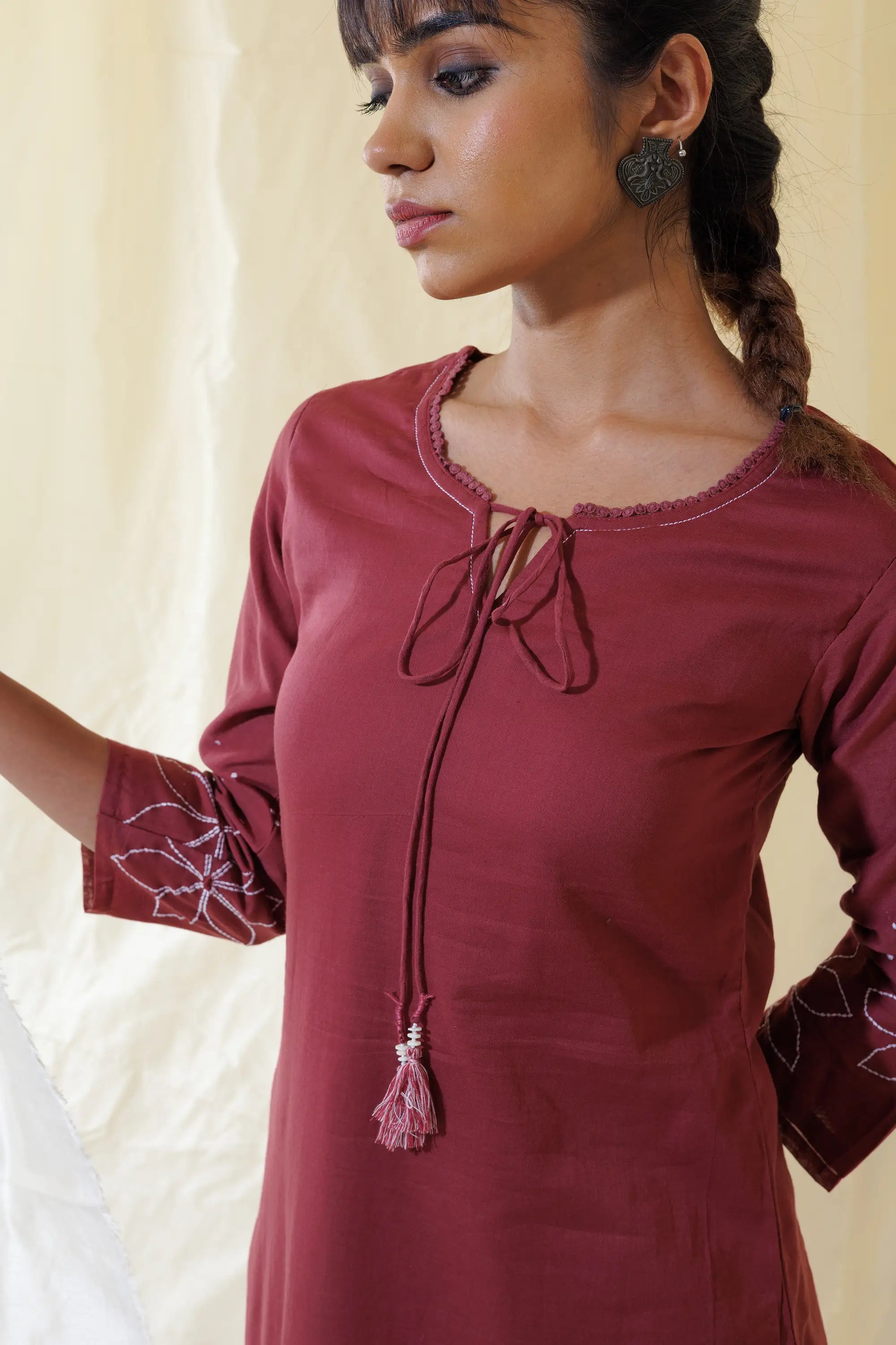 Onion Straight Fit Kurta Set