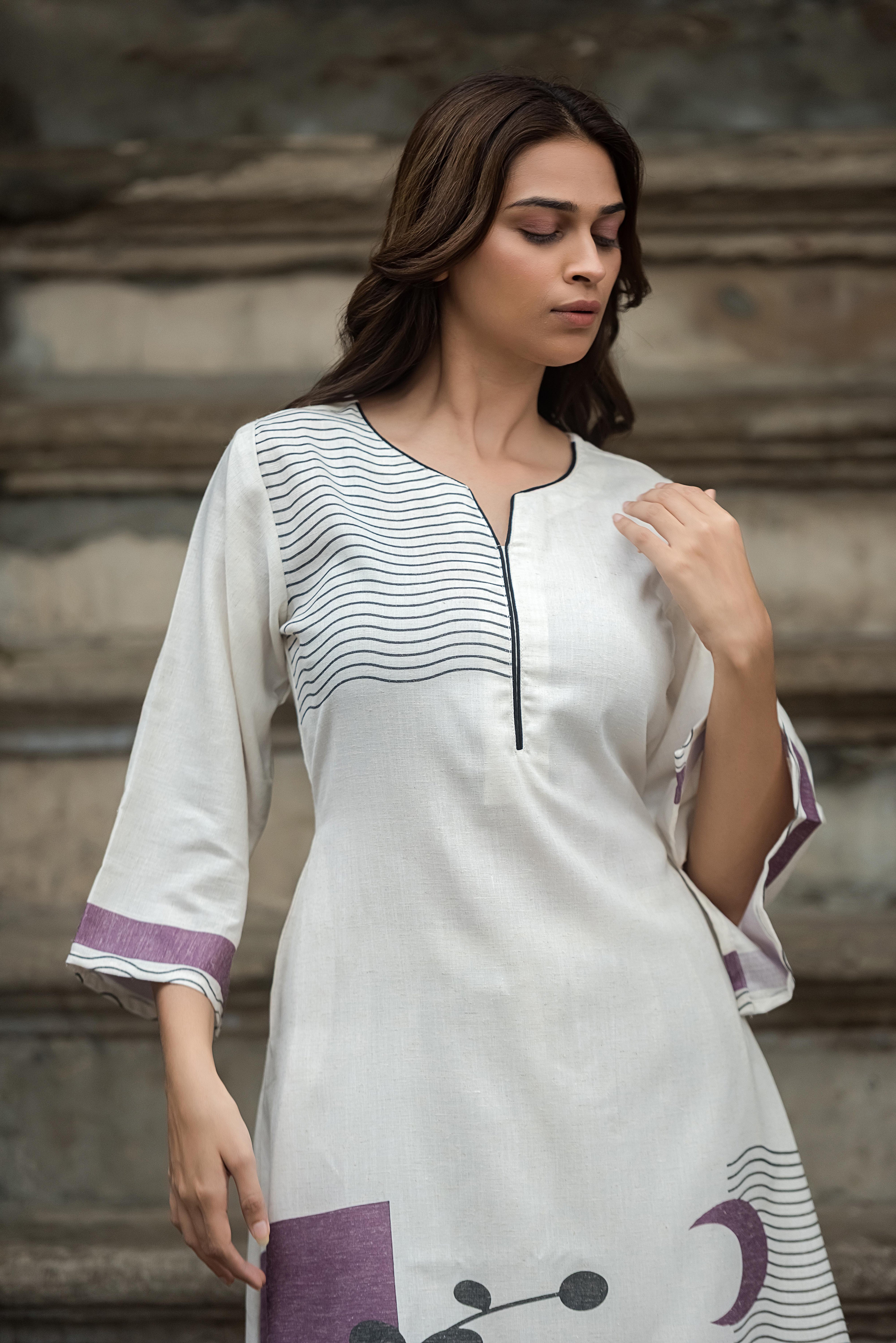 Purple Radiance — The A-line Co-ord Set