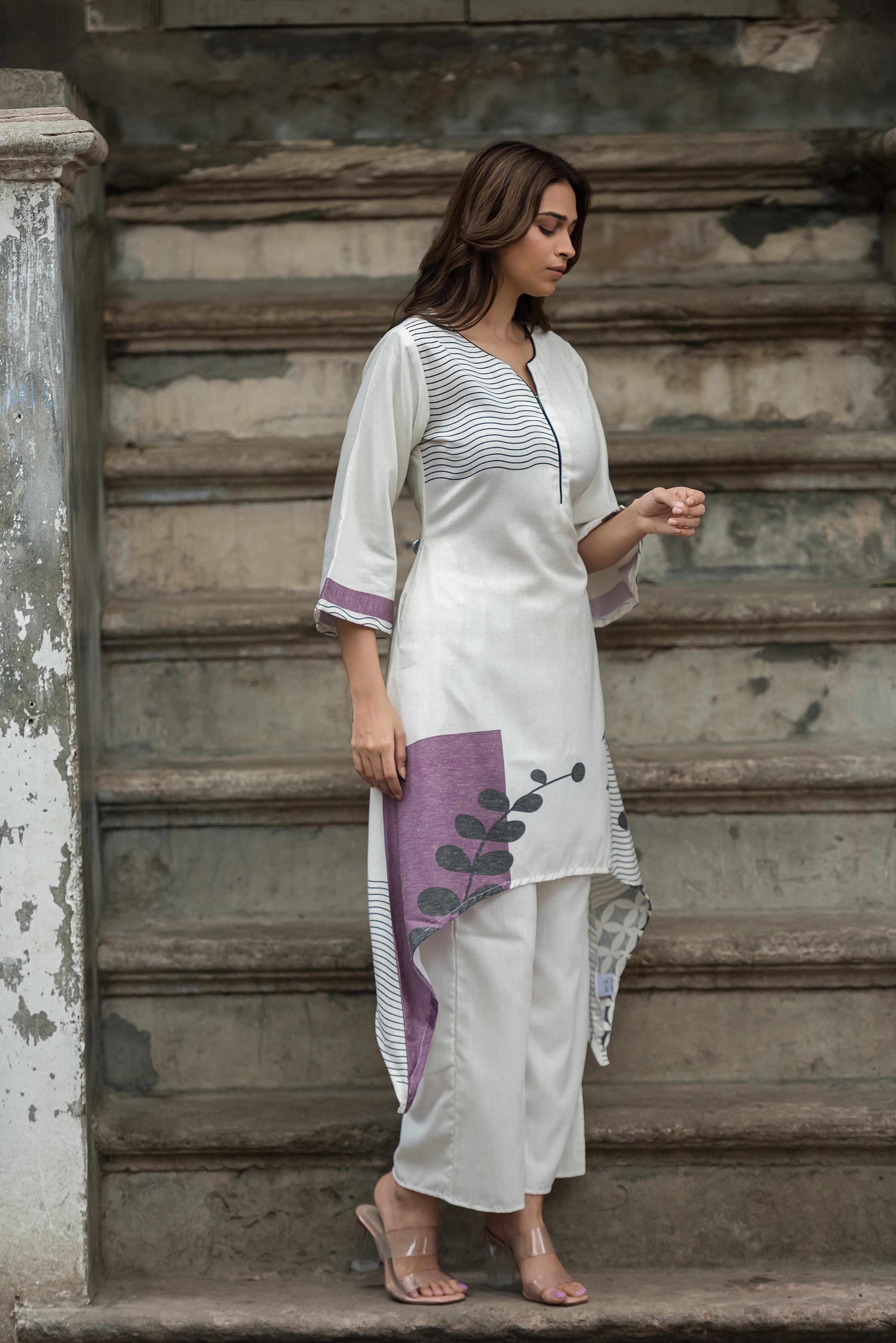 Purple Radiance — The A-line Co-ord Set