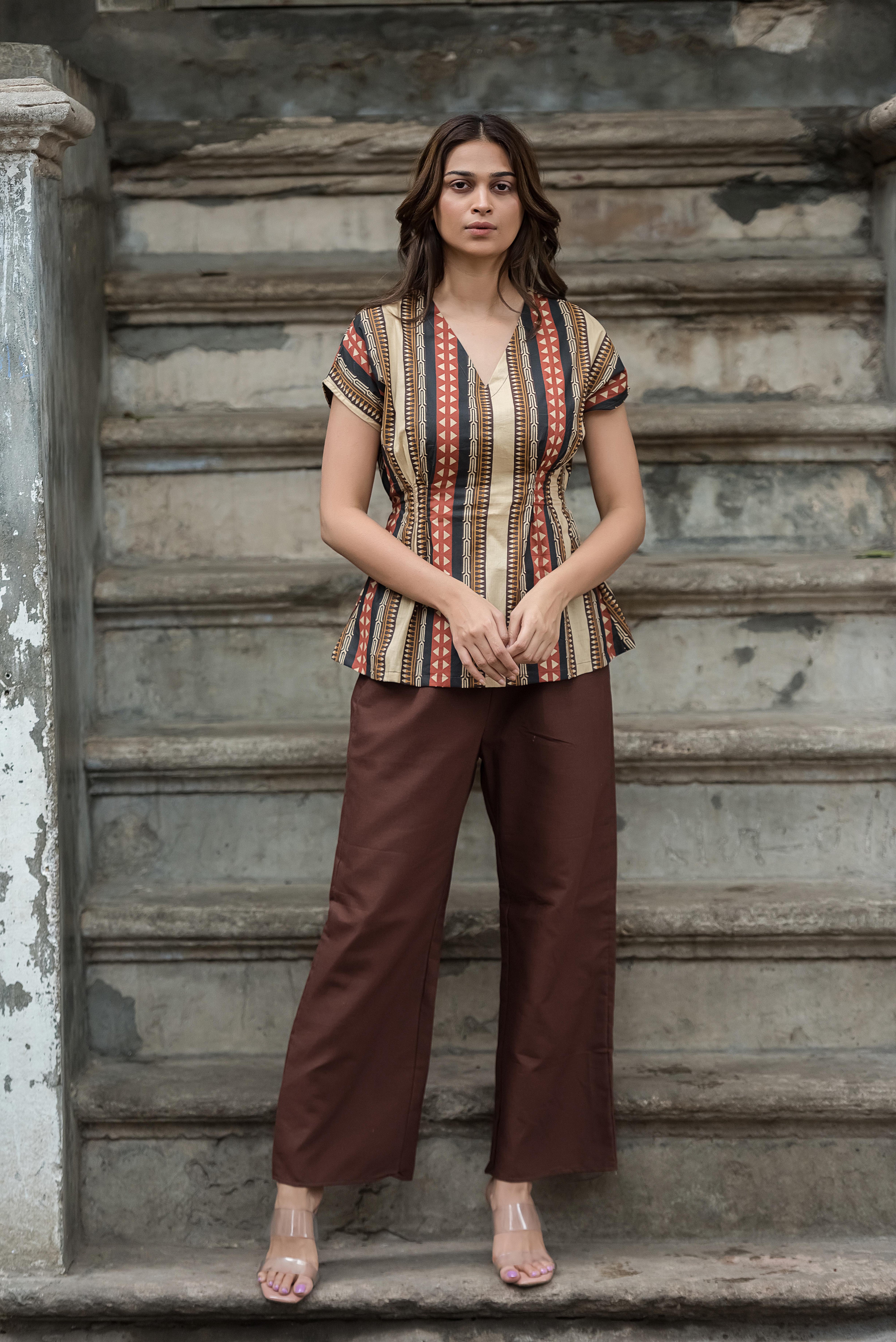 Brown Elegance — The Classic Co-ord Set