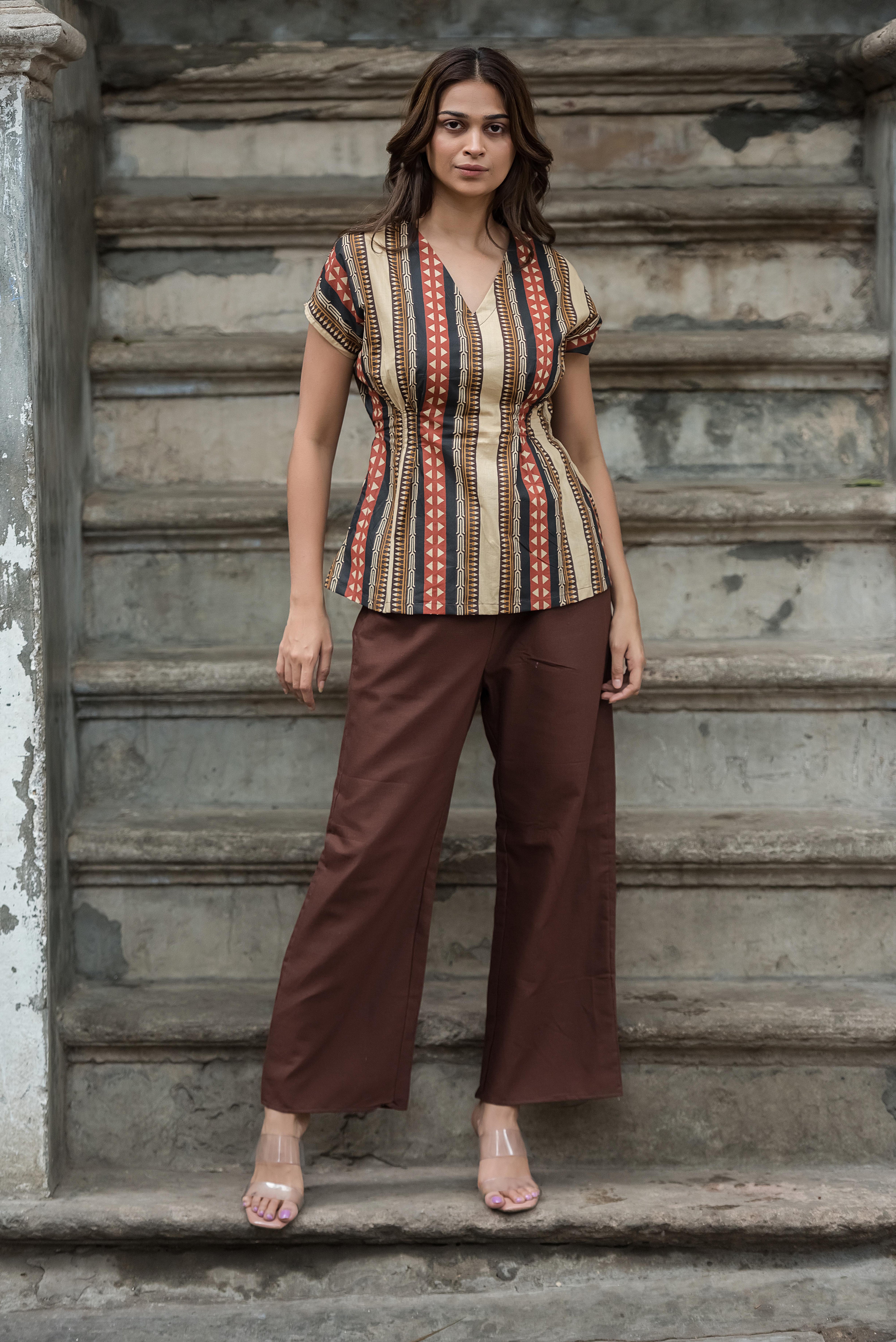 Brown Elegance — The Classic Co-ord Set