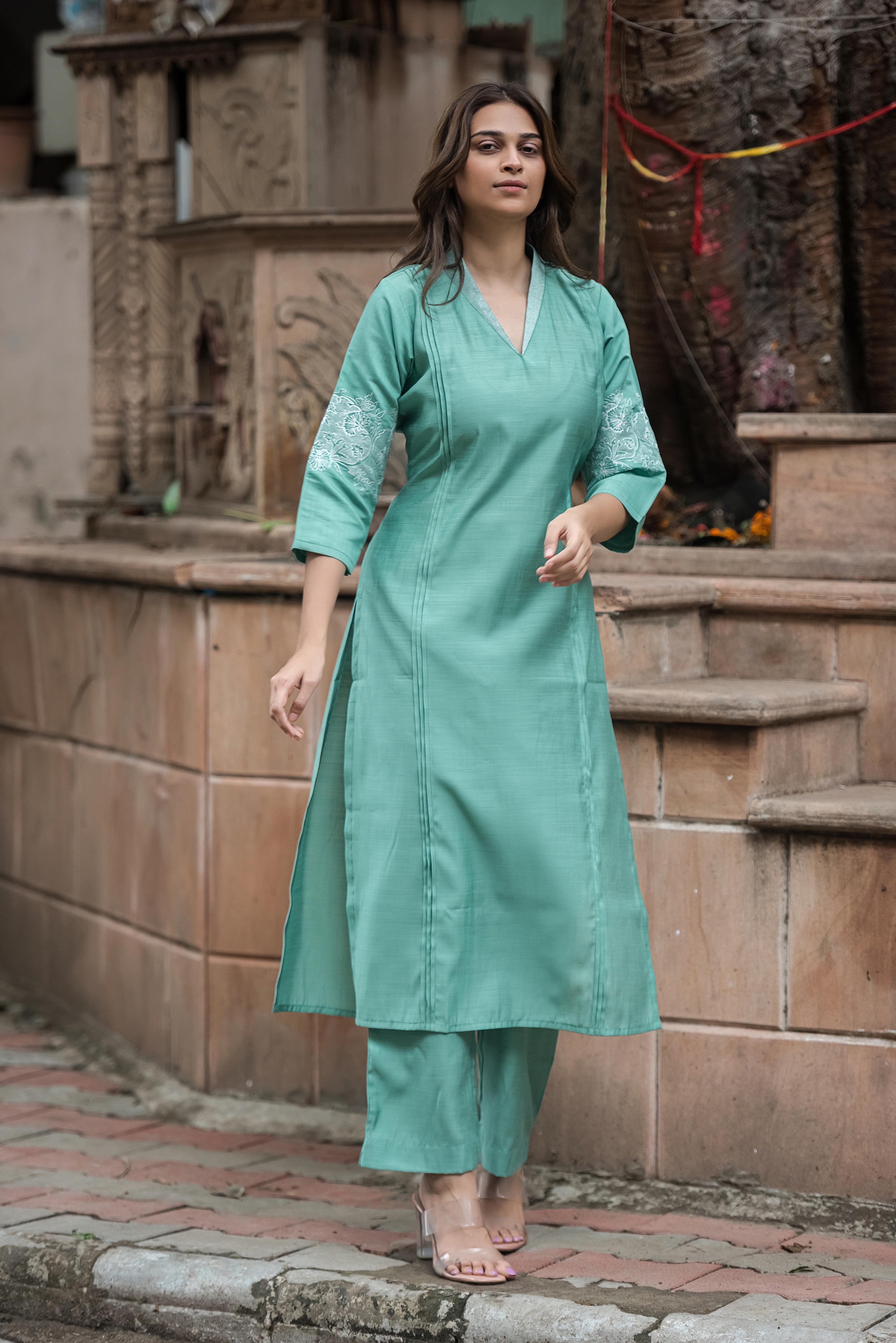 Green Grace — The Silk Co-ord Edit