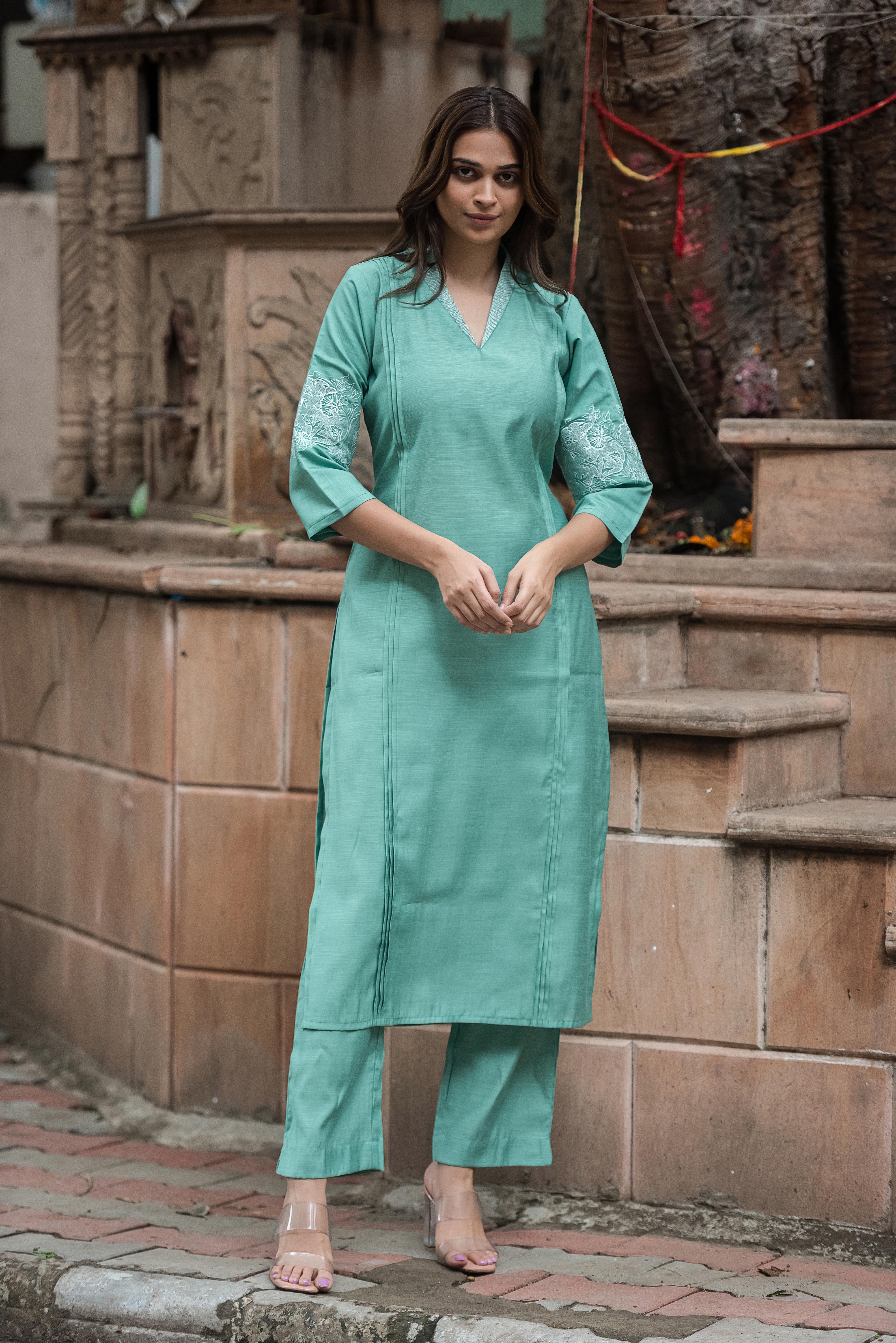 Green Grace — The Silk Co-ord Edit