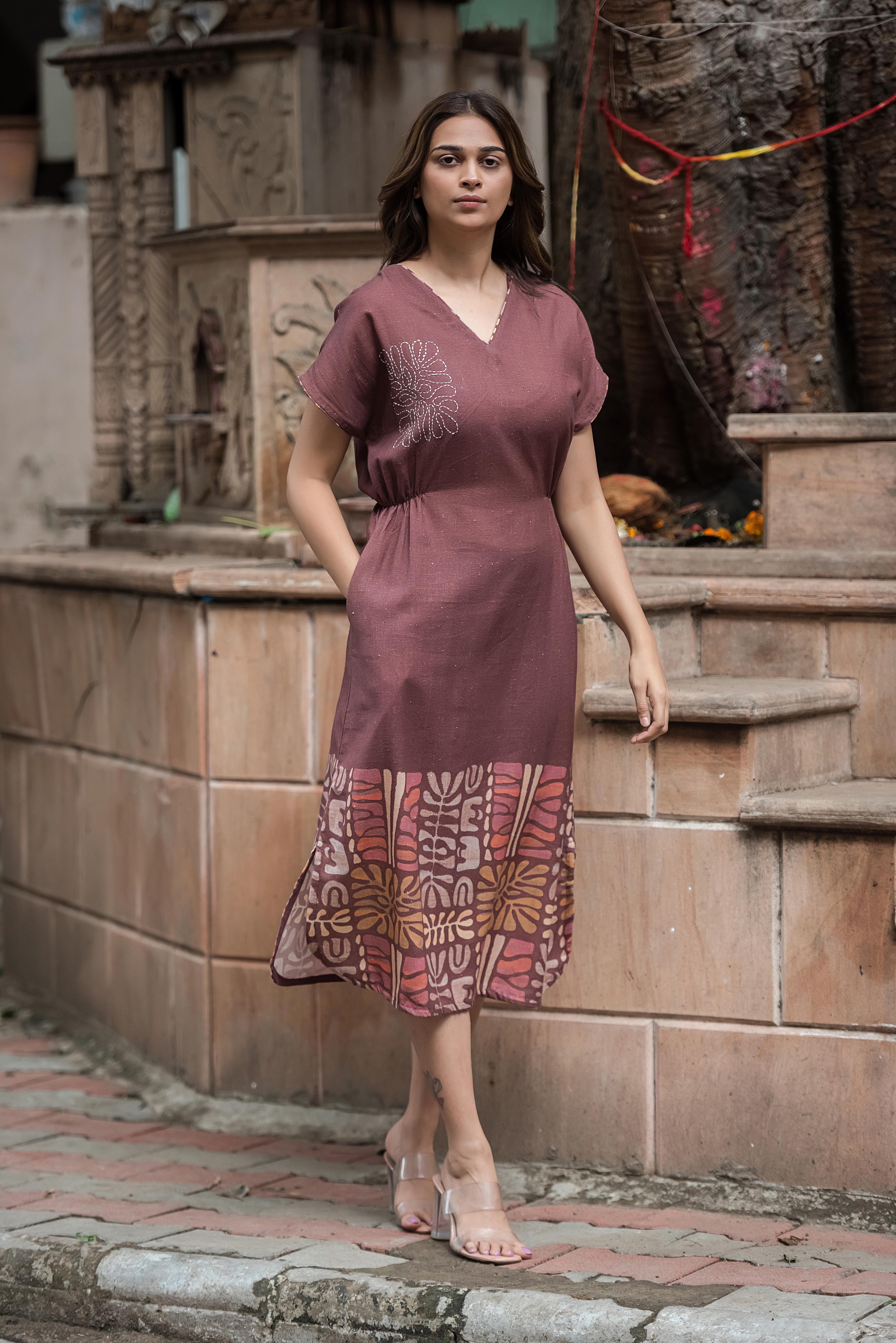 Brown Beauty — The Applecut Dress