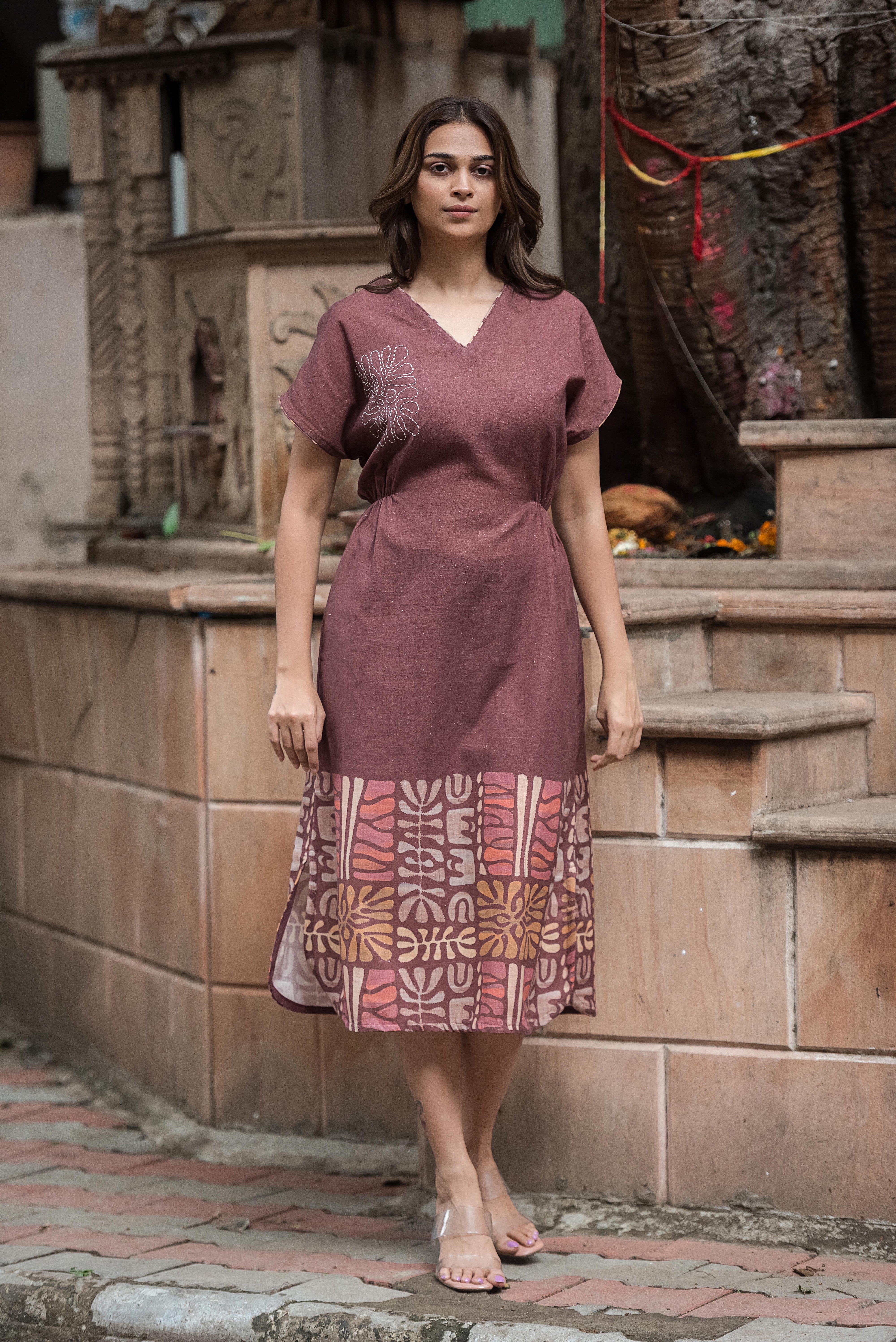 Brown Beauty — The Applecut Dress