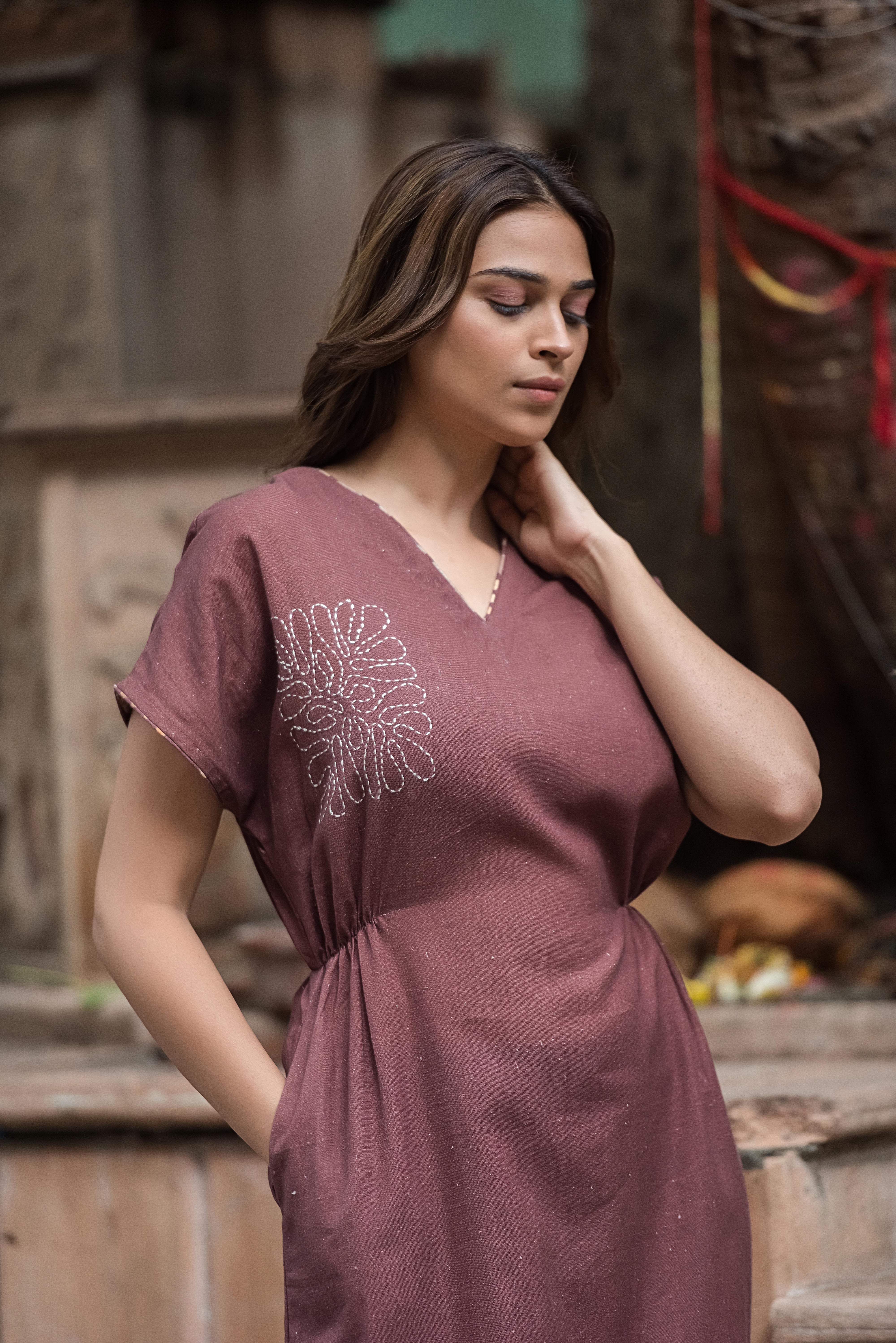 Brown Beauty — The Applecut Dress