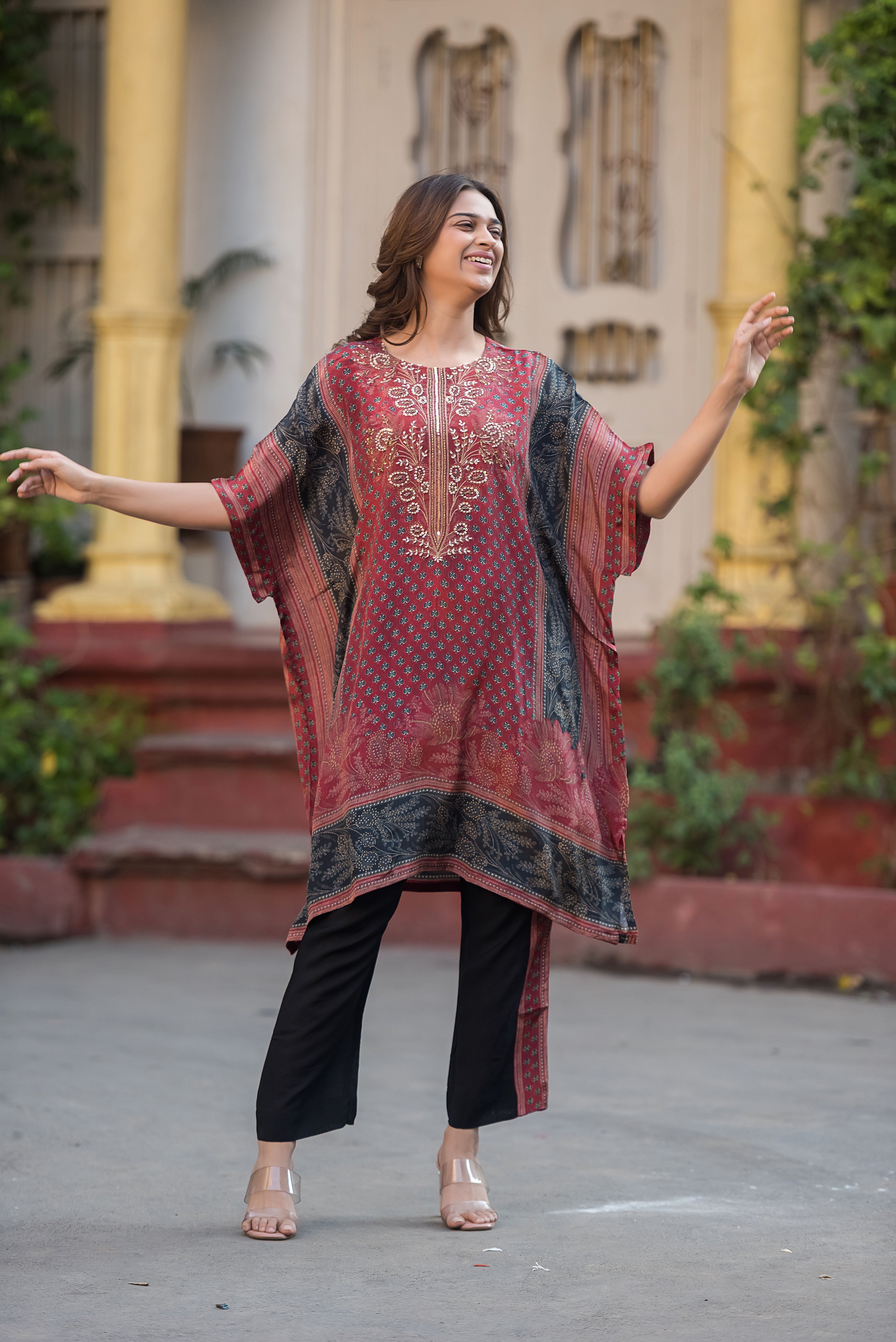 Rich Maroon Co-Ord Set