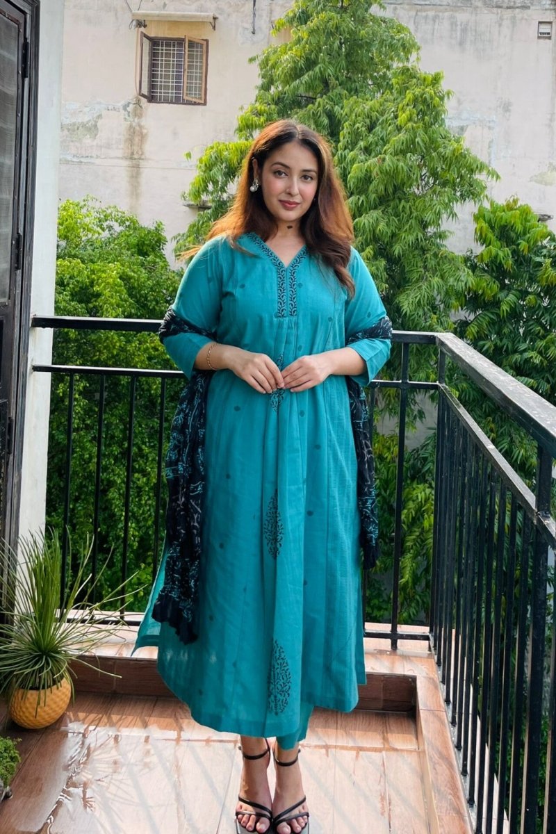 PAYAL Casual White Kurta Suit Set for Everyday - Payal