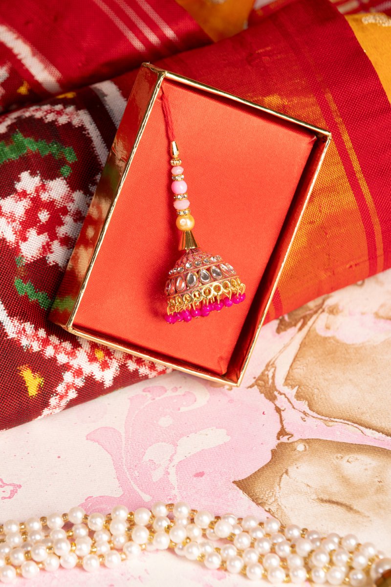 PAYAL Lumba Rakhi Design for Bhaiya & Bhabhi - Payal