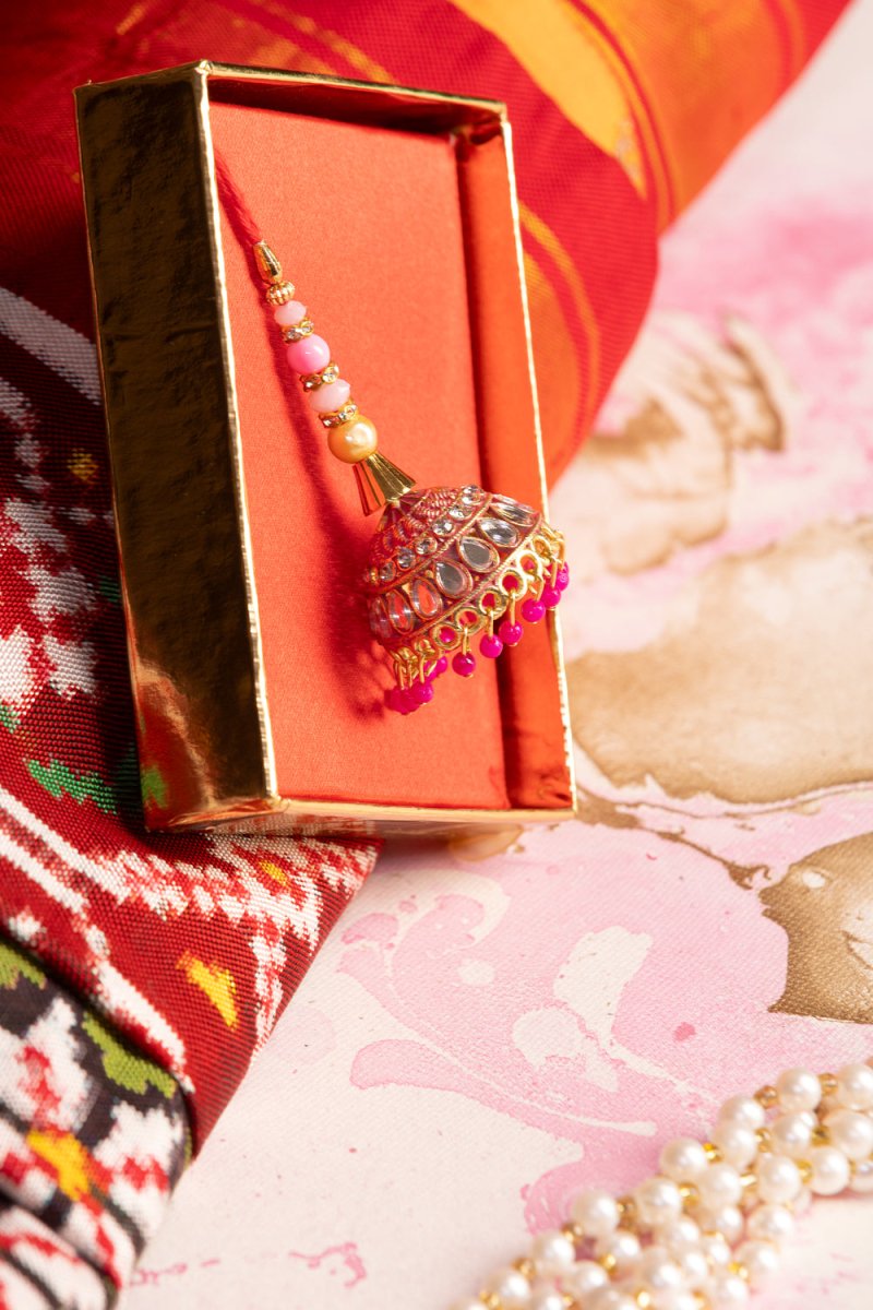 PAYAL Lumba Rakhi Design for Bhaiya & Bhabhi - Payal