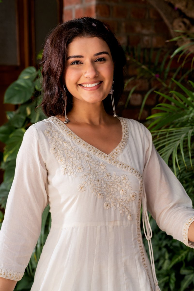 Cotton Angrakha Suit Set - Payal