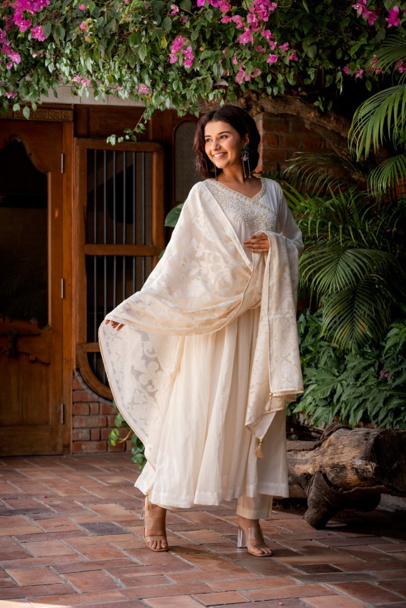 Cotton Angrakha Suit Set - Payal