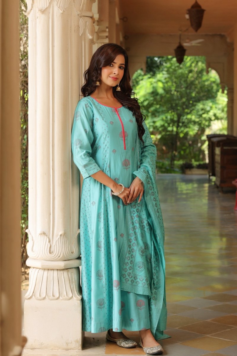 PAYAL Cotton Kalidar Suit Set - Payal