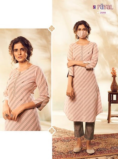 Payal Designer Aline Diffrent Look Ethnic Wear Online Kurta With Pent - Payal