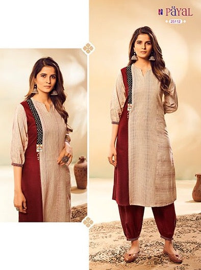 Payal Designer Aline Gorgous Look Ethnic Wear Online Kurta With Pent - Payal