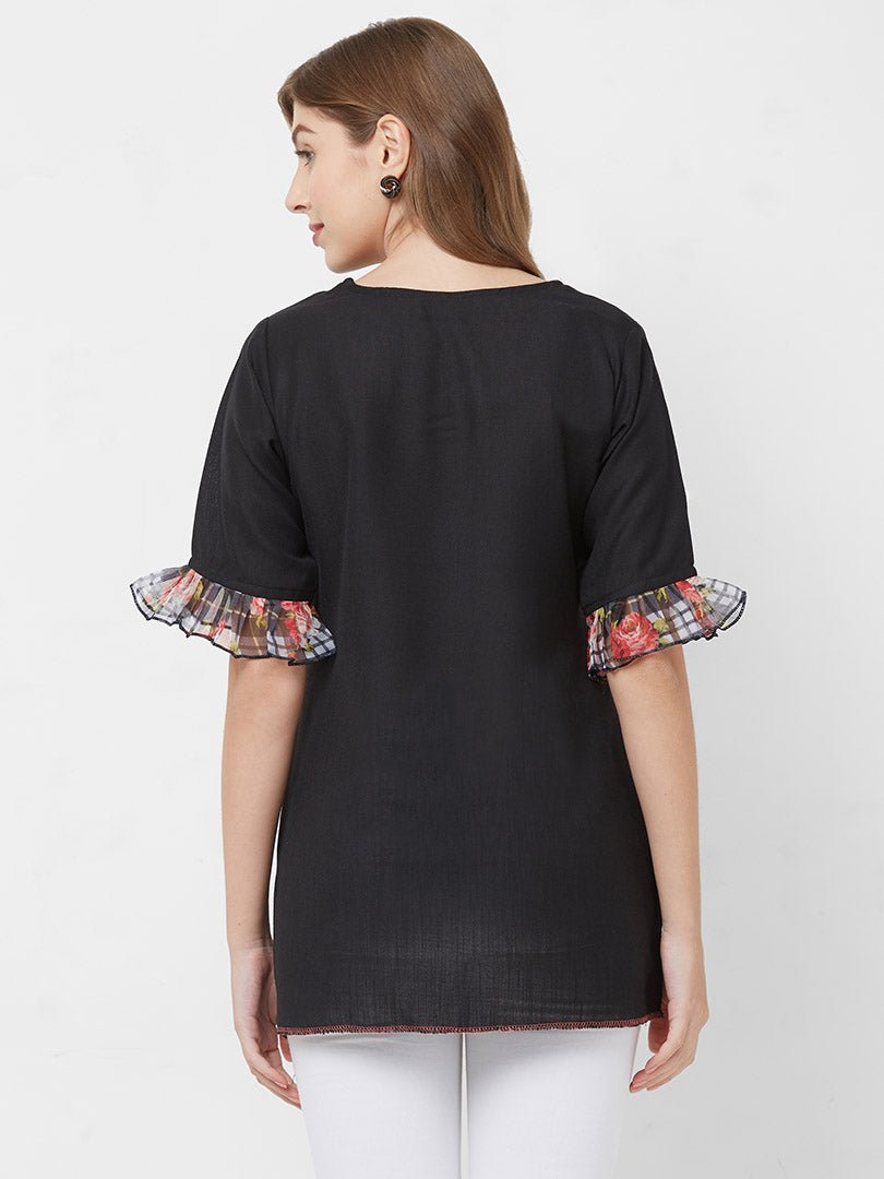 Payal Designer Aline Latest Blouse Sleeve Casual Online Tunic - Payal