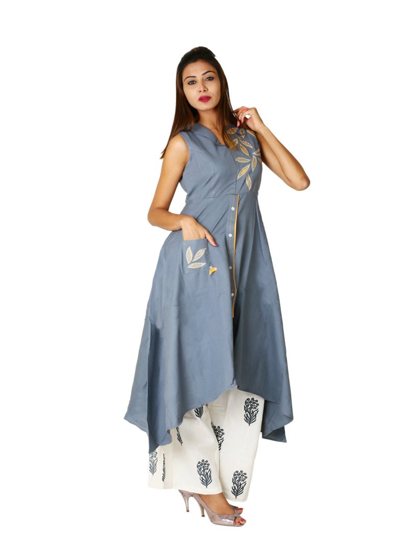 Payal Designer Aline Party Wear Deffrent Look Online Palazzo Suit - Payal