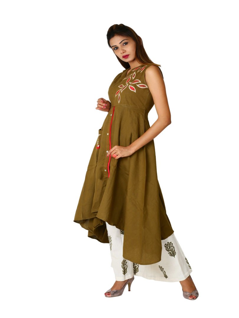 Payal Designer Aline Party Wear Deffrent Look Online Palazzo Suit - Payal