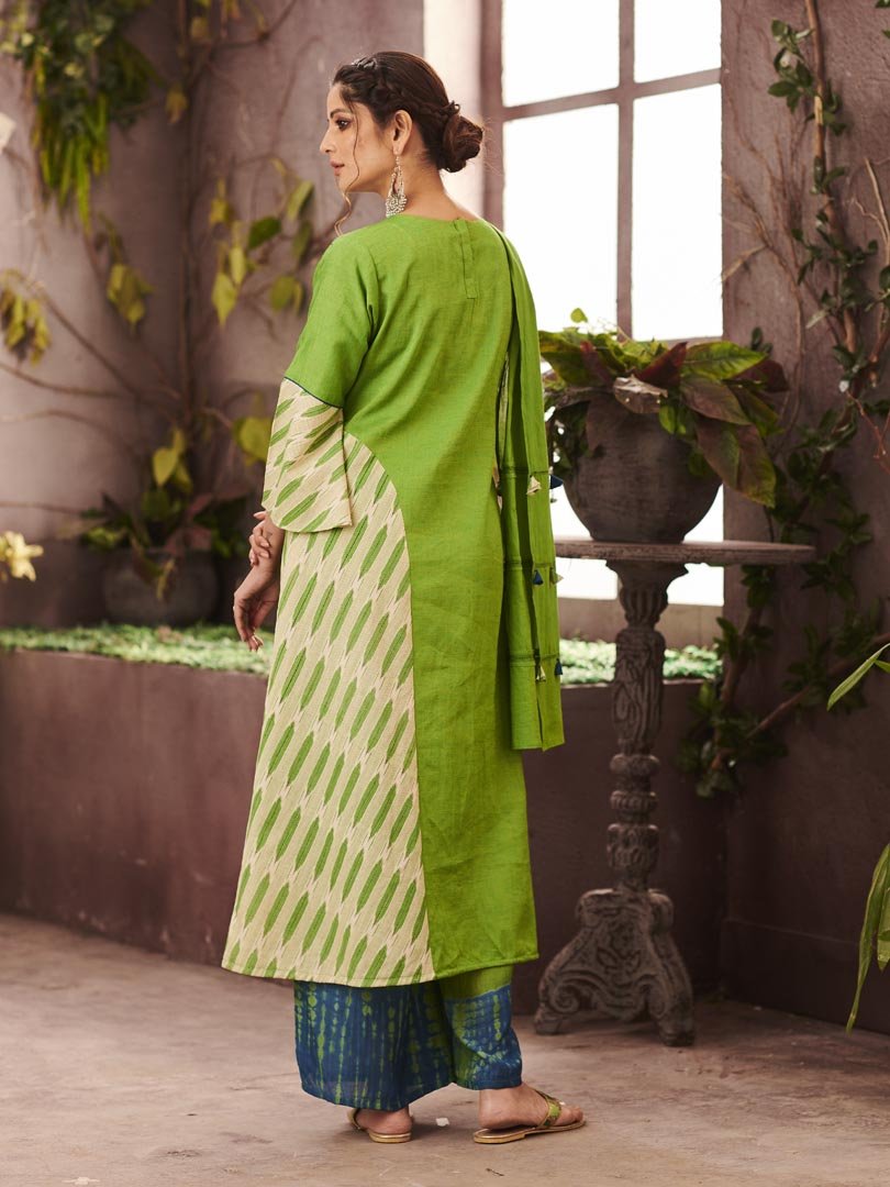 Payal Designer Aline Party Wear Different Look Stitched Online Palazo Suit. - Payal