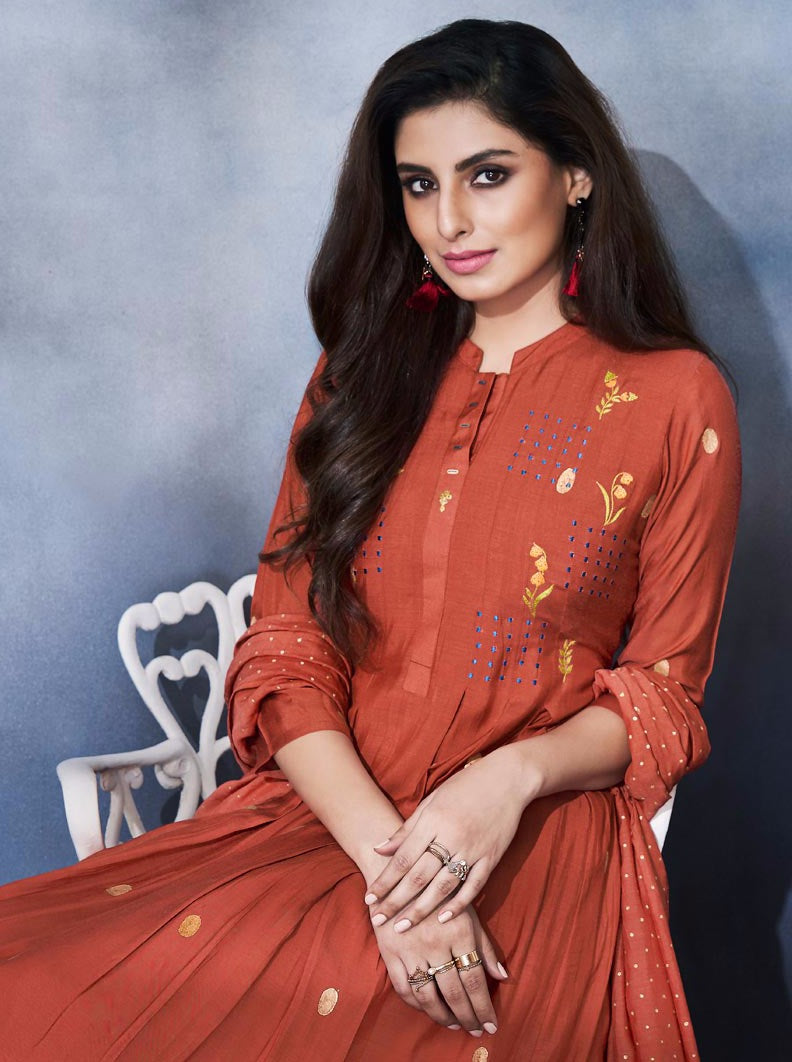 Payal Designer Aline Party Wear Smart Look Ethnic Wear Online Churidar Suit - Payal