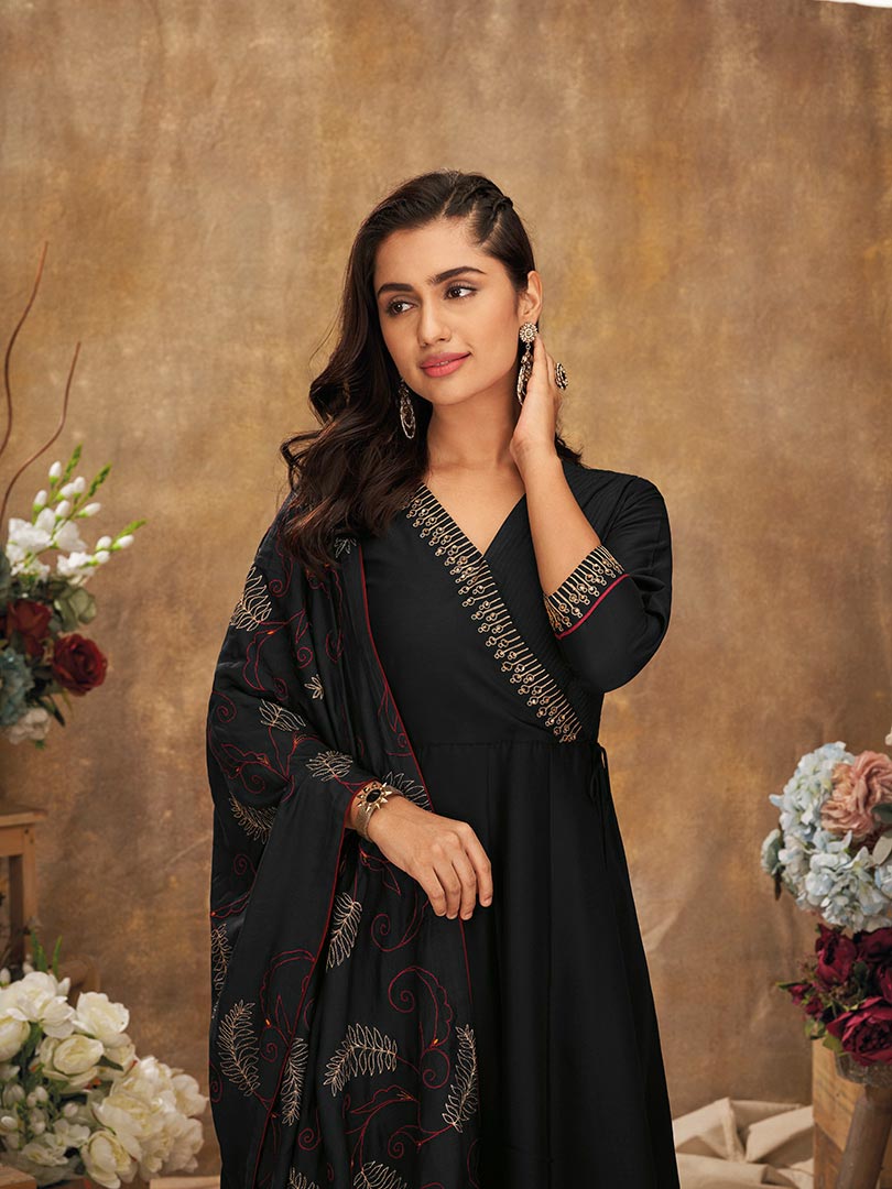 Payal Designer Aline Smart Look Festive Ethnic Wear Online Pent Suit - Payal