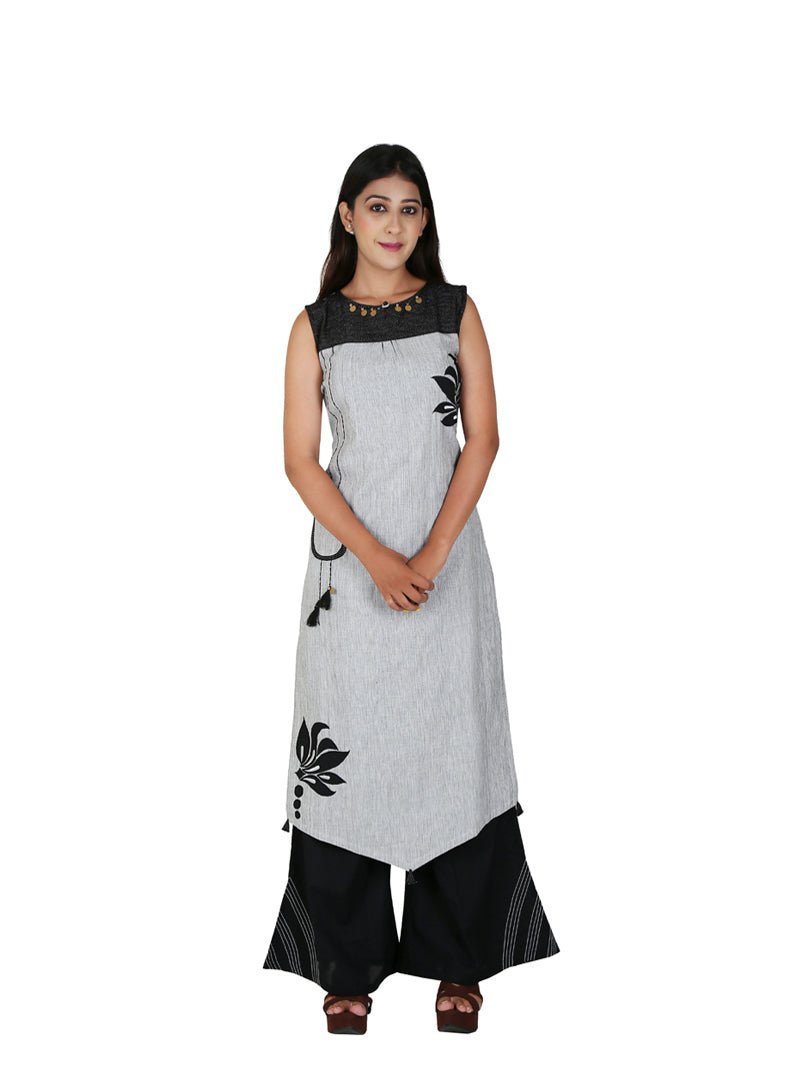 Payal Designer Casual Wear Stitched Straight Cut Sleeveless Palazoo Suit New Womens Dress - Payal