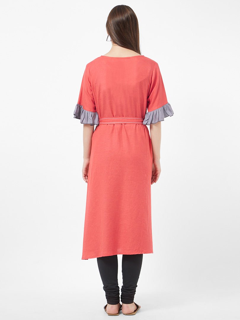 Payal Designer ethnic wear Aline Casual Different Look Latest Online Kurta-Kurti - Payal