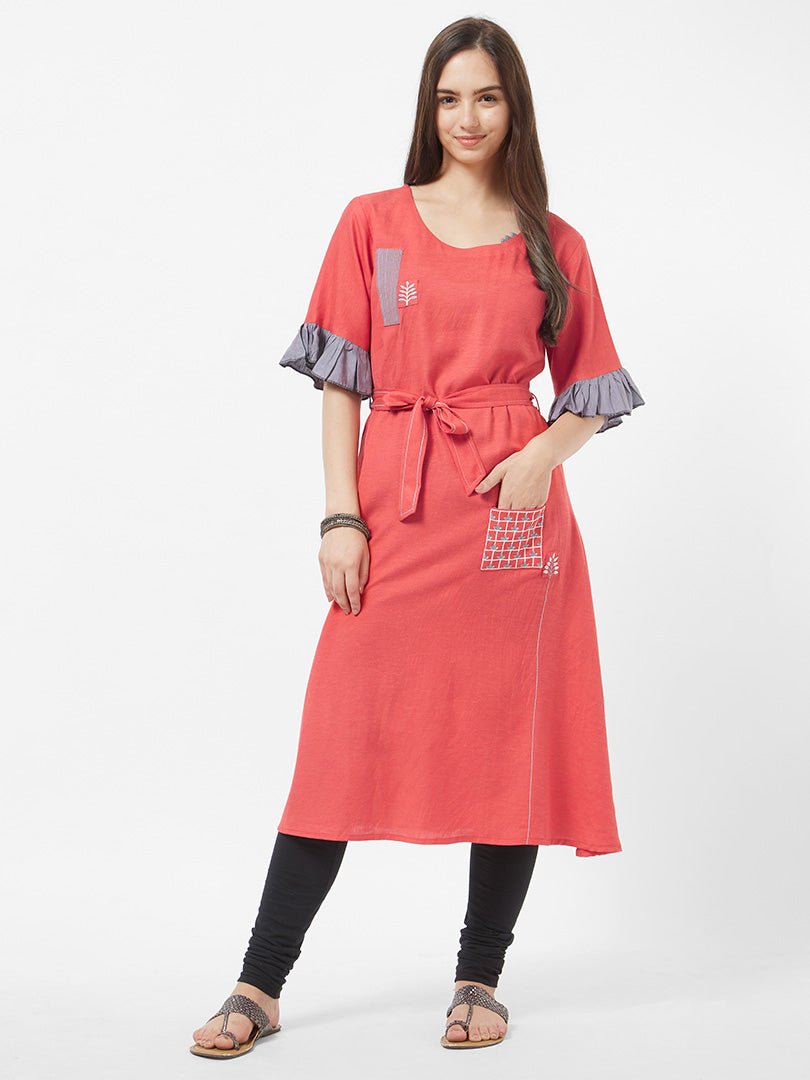 Payal Designer ethnic wear Aline Casual Different Look Latest Online Kurta-Kurti - Payal