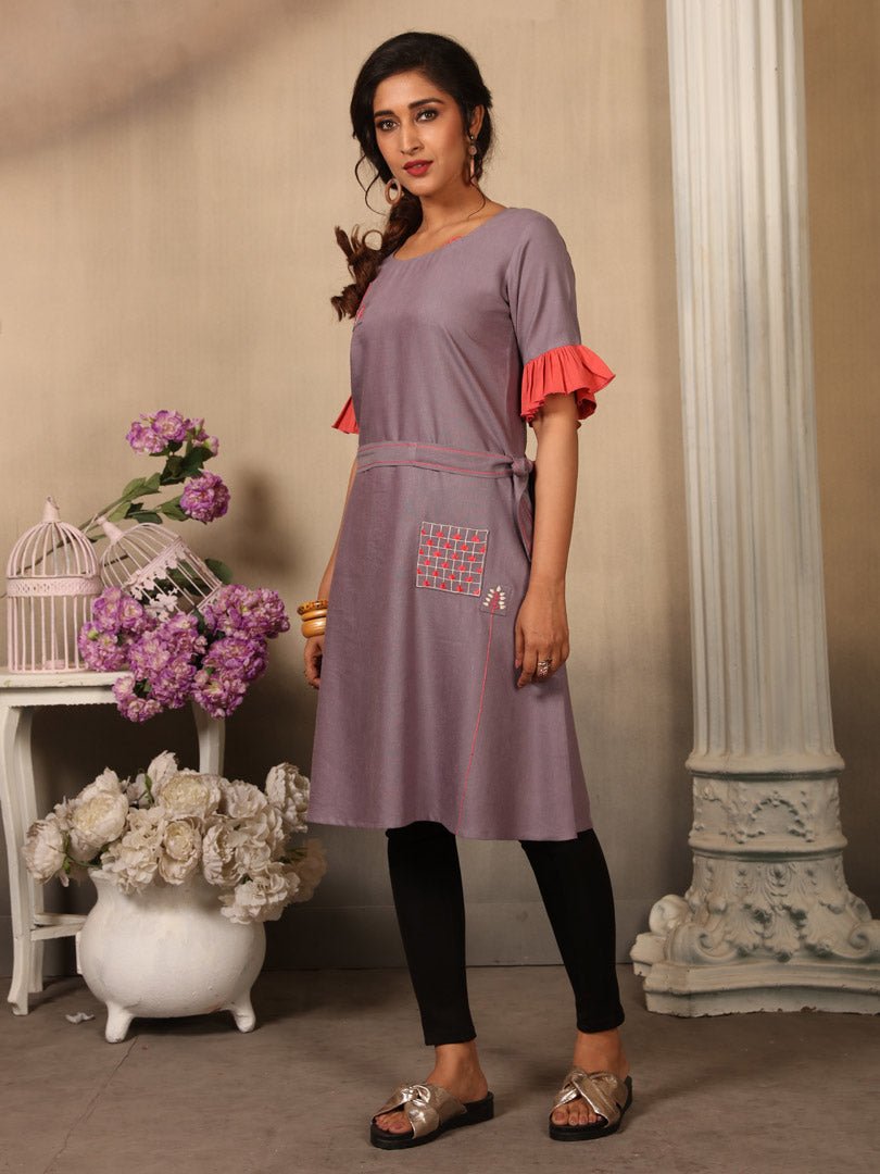 Payal Designer ethnic wear Aline Casual Different Look Latest Online Kurta-Kurti - Payal