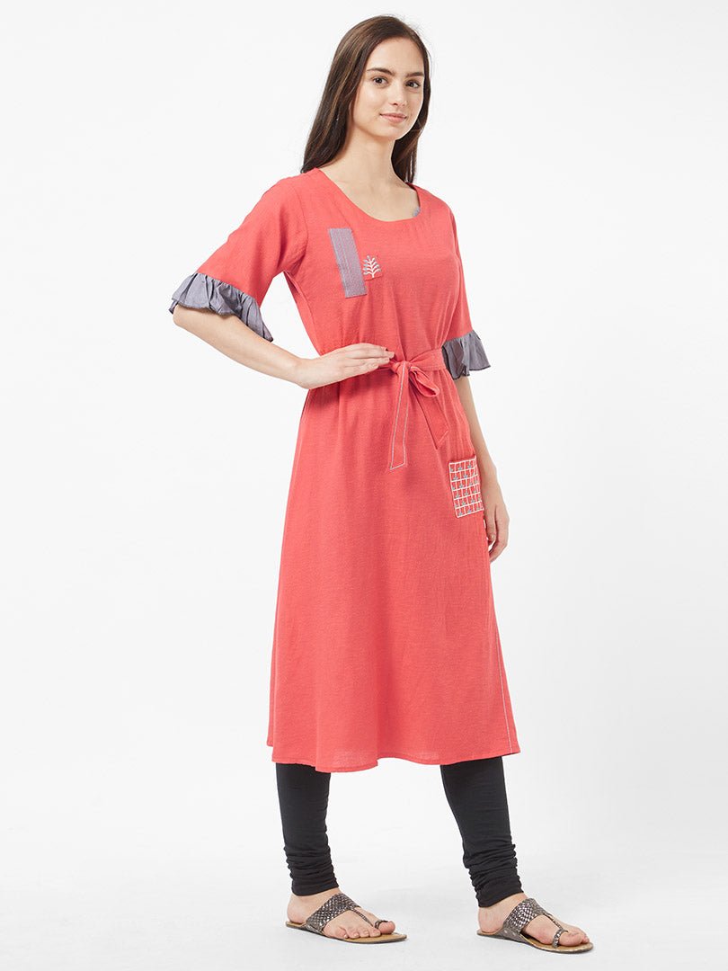 Payal Designer ethnic wear Aline Casual Different Look Latest Online Kurta-Kurti - Payal