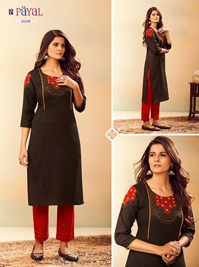 Payal Designer Smart Look Casual Ethnic Wear Online Kurta With Pent - Payal