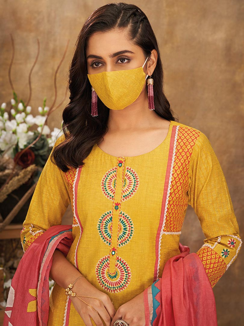 Payal Designer Straight Casul Ethnic Wear Different Look Online Pent Suit - Payal