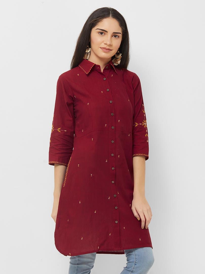 Payal Designer Straight Cut Casual Office Look Ladies Online Kurta-Kurti - Payal
