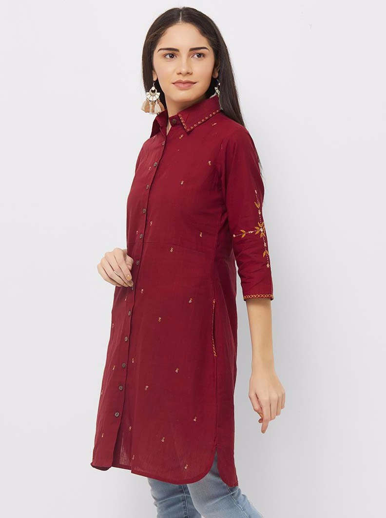Payal Designer Straight Cut Casual Office Look Ladies Online Kurta-Kurti - Payal