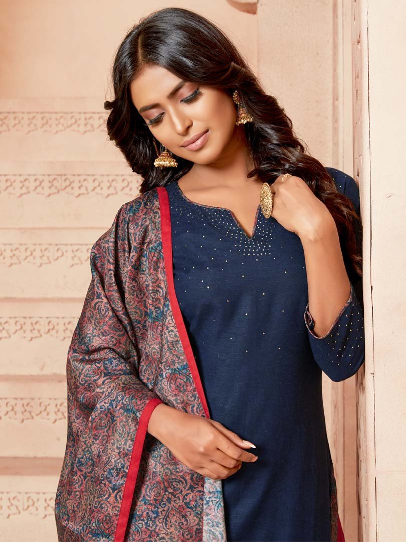 Payal Designer Straight Cut Different Look Fastiv Online women Dhoti Suit - Payal