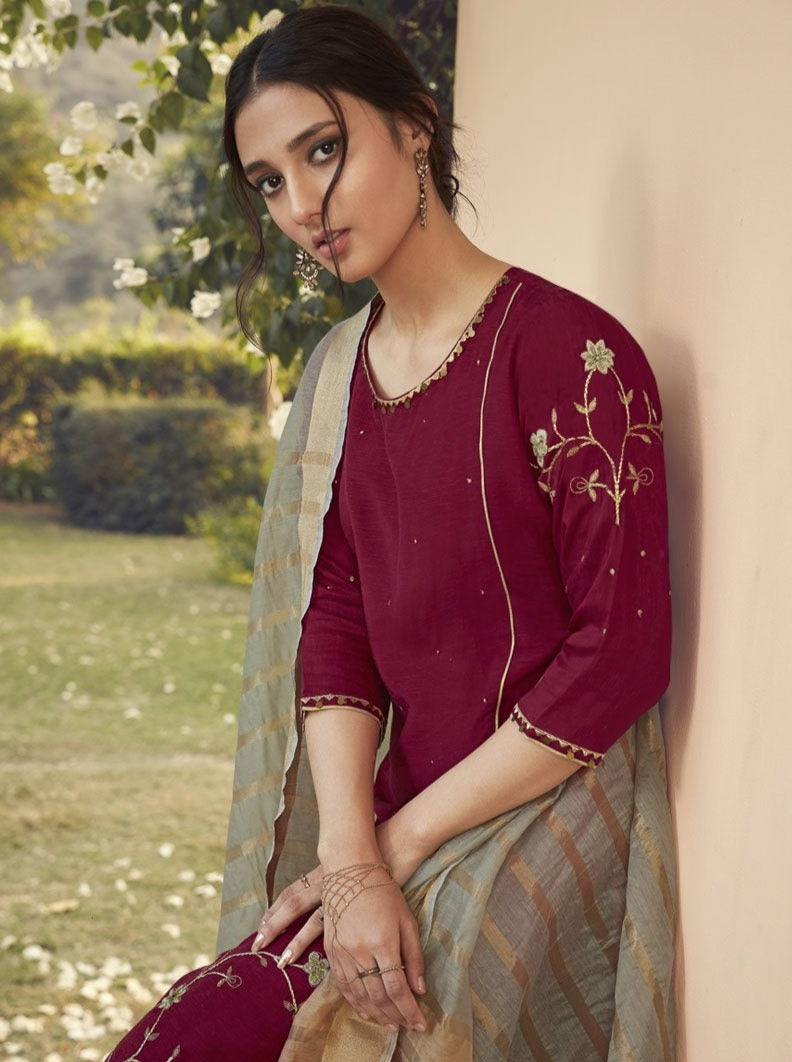 Payal Designer Straight Cut Party Wear Ethnic Wear Online Pent Suit - Payal