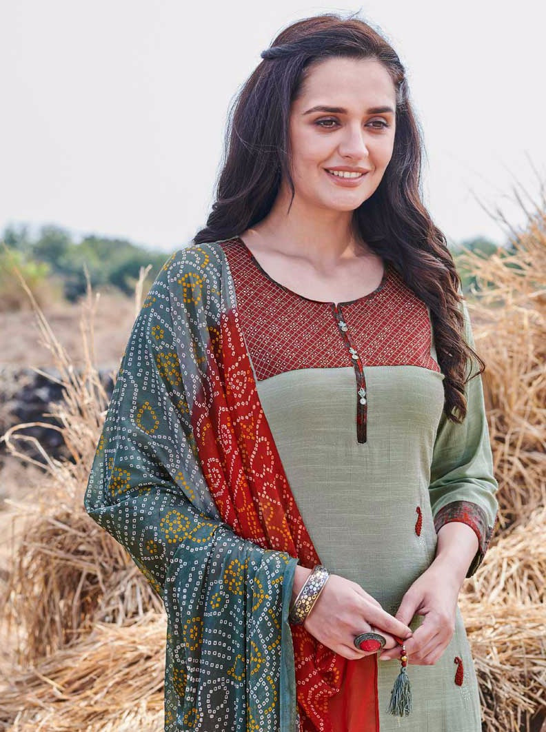 Payal Designer Straight Cut Smart Look Casual Ethnic Wear Online Pent Suit - Payal