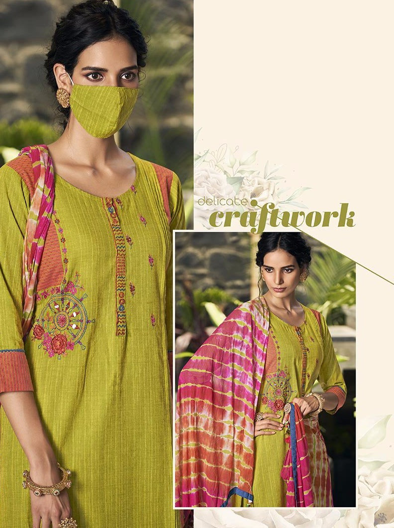 Payal Designer Straight Cut Smart Look Casual Ethnic Wear Online Pent Suit - Payal